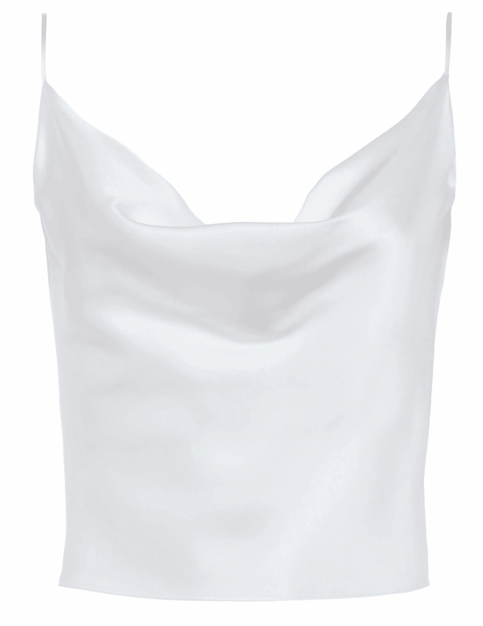 Durable Bonding Low Profile Collar L'Agence Calista Cowl Neck Cami