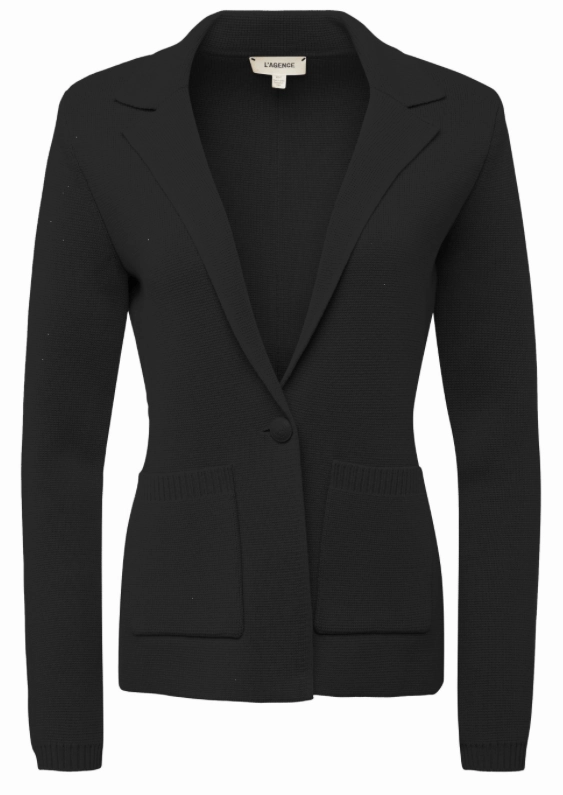 L'Agence Lacey Knit Blazer Work Flex