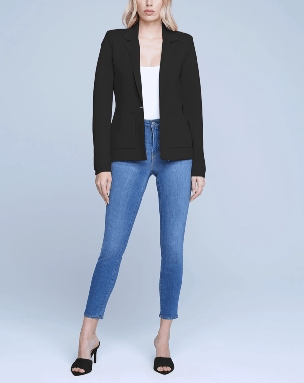 Durable Design L'Agence Lacey Knit Blazer
