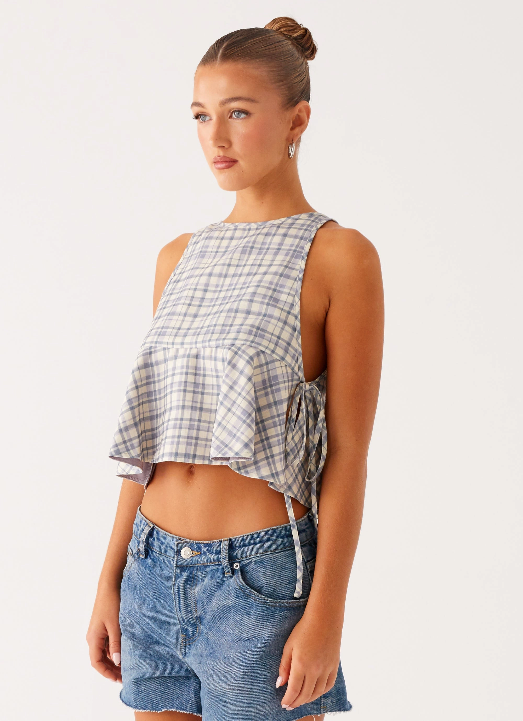 Osborne Halter Top - Check UV Protection