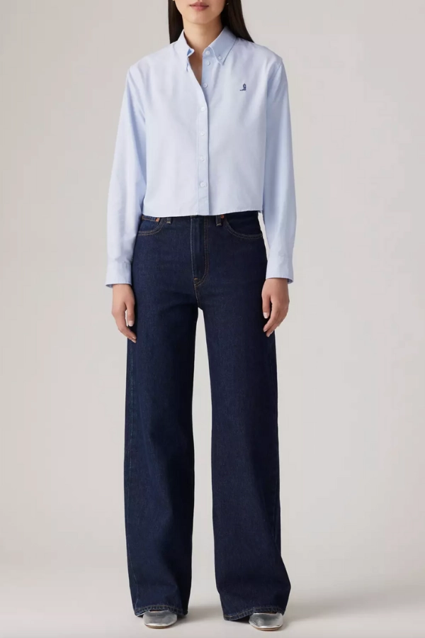 Water Repellent Work Ready Levi's Ribcage Wide Leg Women's Jeans