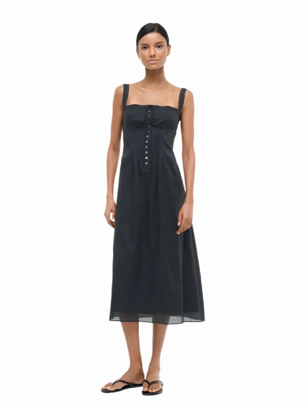 Smart Blend Relax Mode Matilde Dress in Black