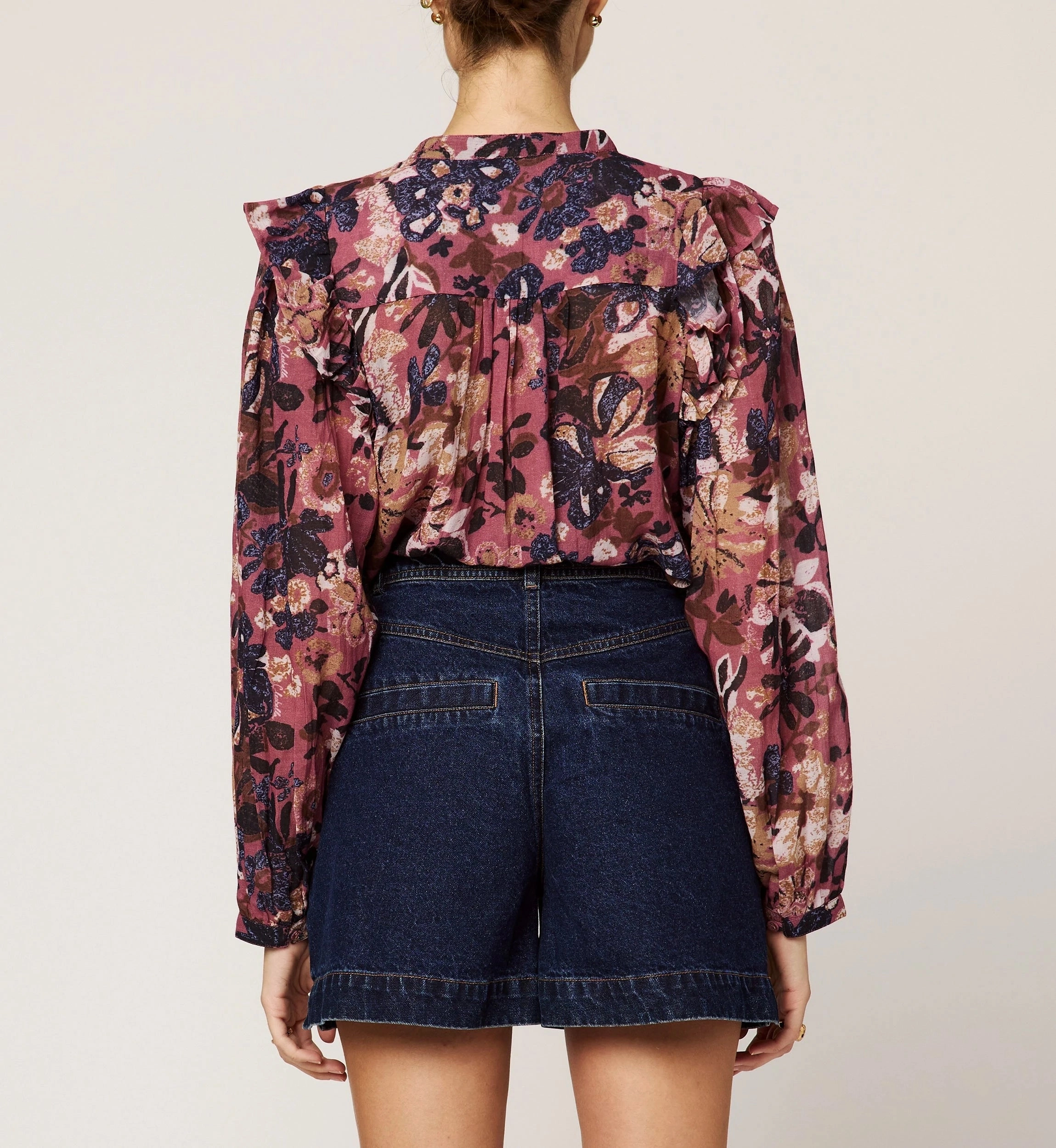 Priya Blouse | Bergamo HiddenPocket Compact TravelFriendly Design