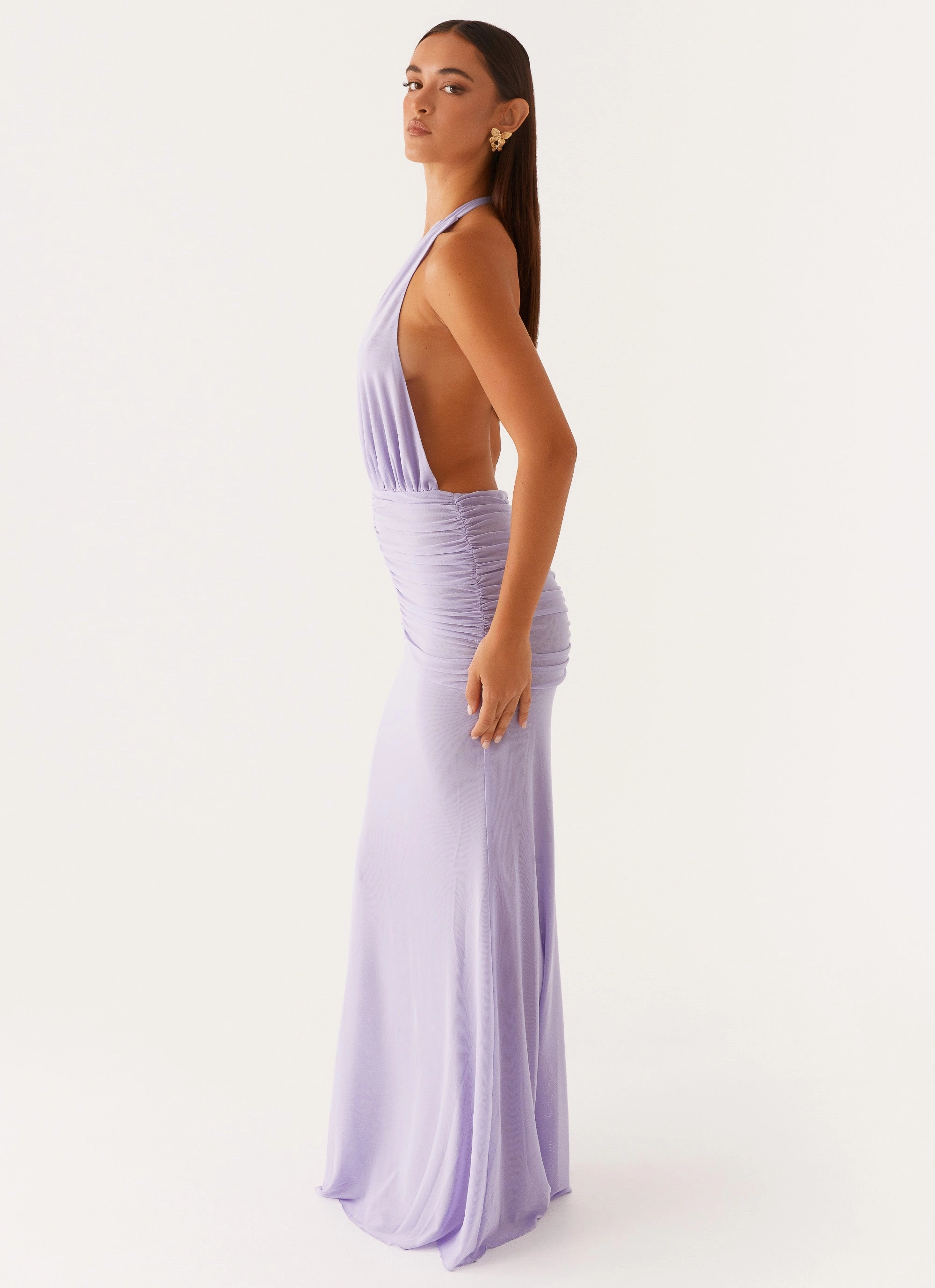 Places To Be Maxi Dress - Lilac Evening-Wear