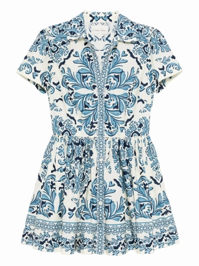 Shine Skin Noor Mini Dress in Saltaire Light Blue