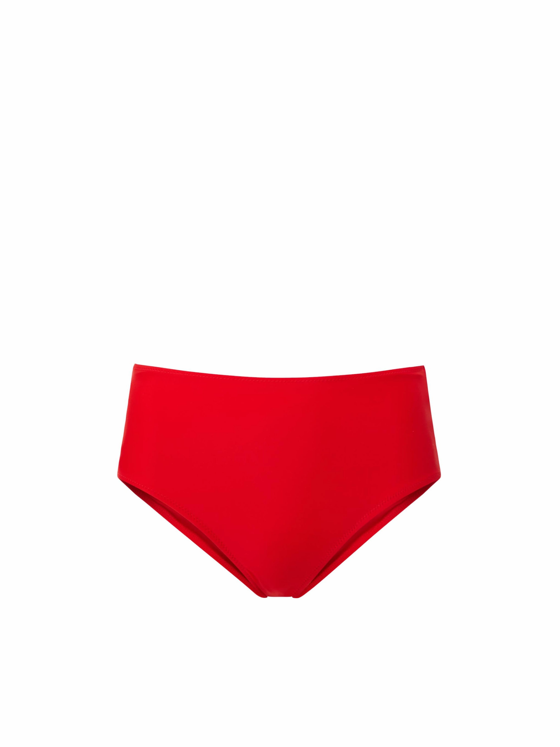 Machine-washable Outdoor Fun Classic Midrise Bottom Cherry Red