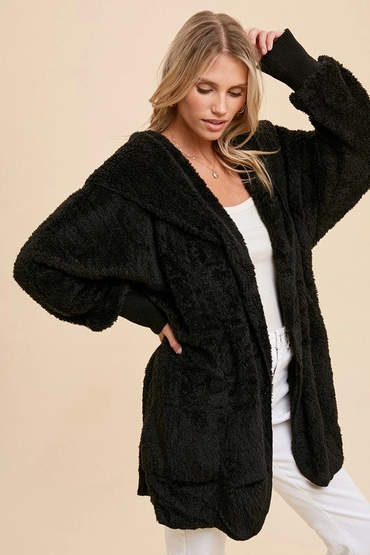 Cozy As Can Be Cardigan Cozy Fit Reinforced Shoulder Padding