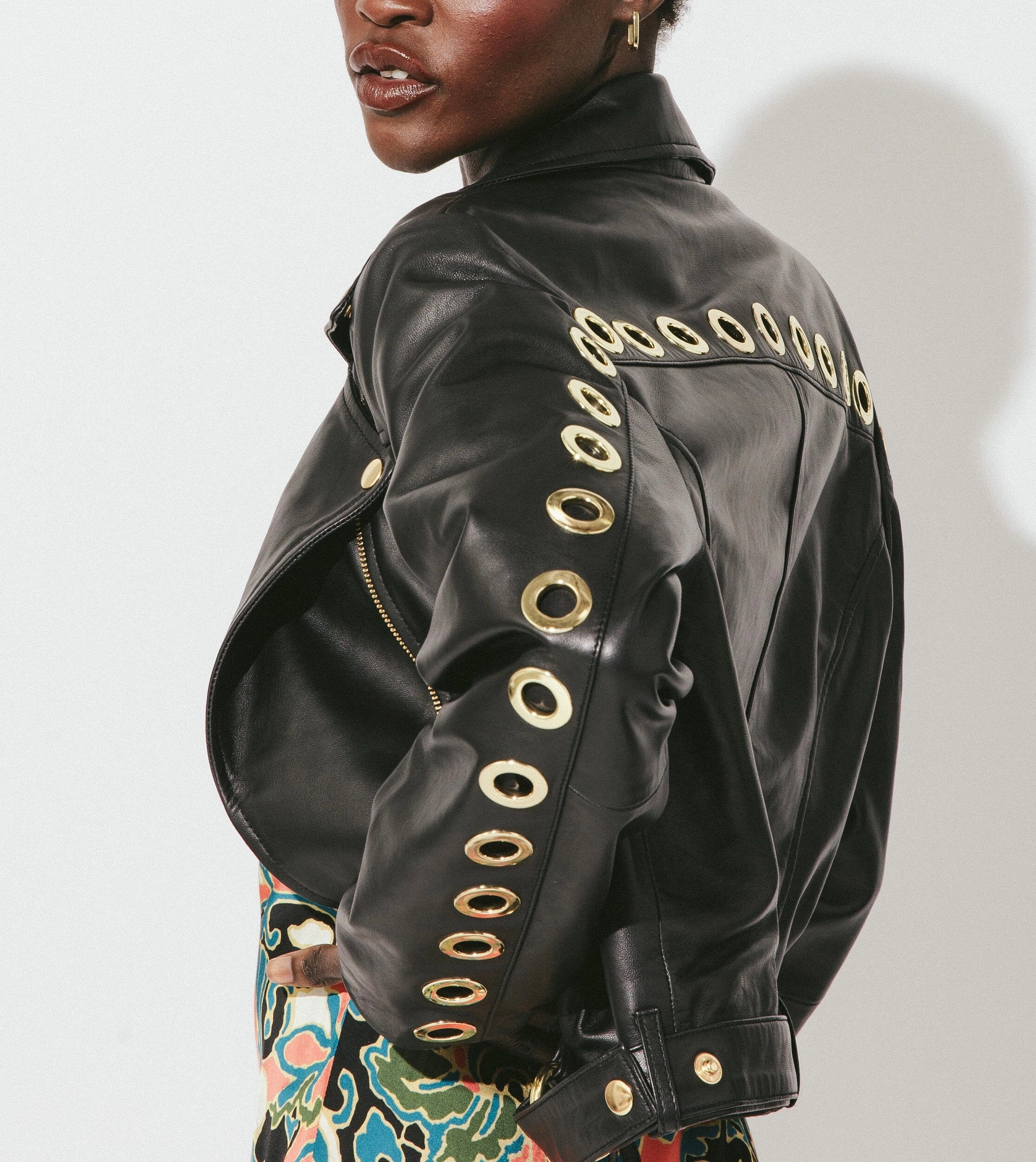 Baxter Leather Jacket | Black Fashionable Style Breathable Tank