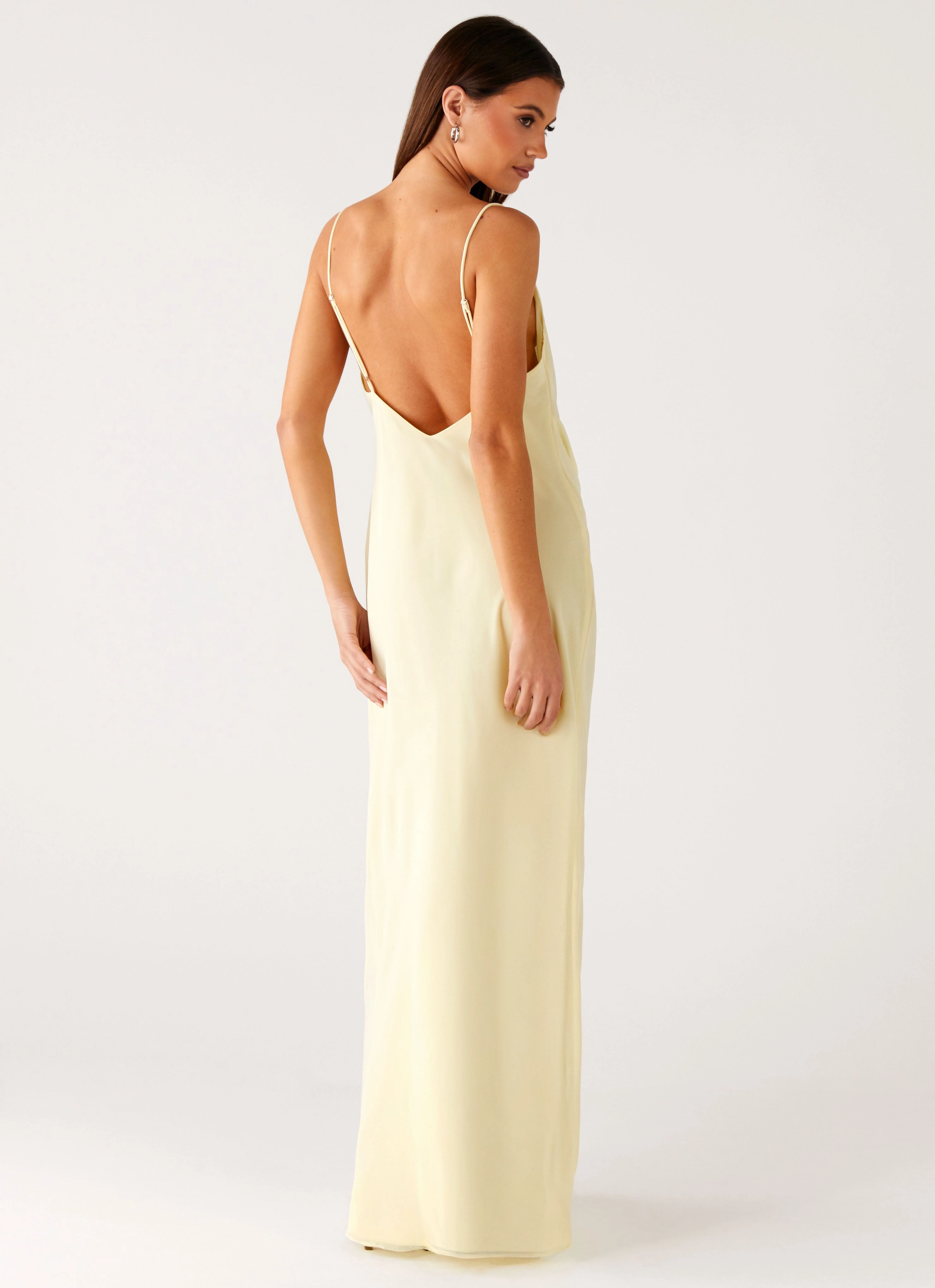Polished Mood Glamorous look Oliana Maxi Dress - Yellow