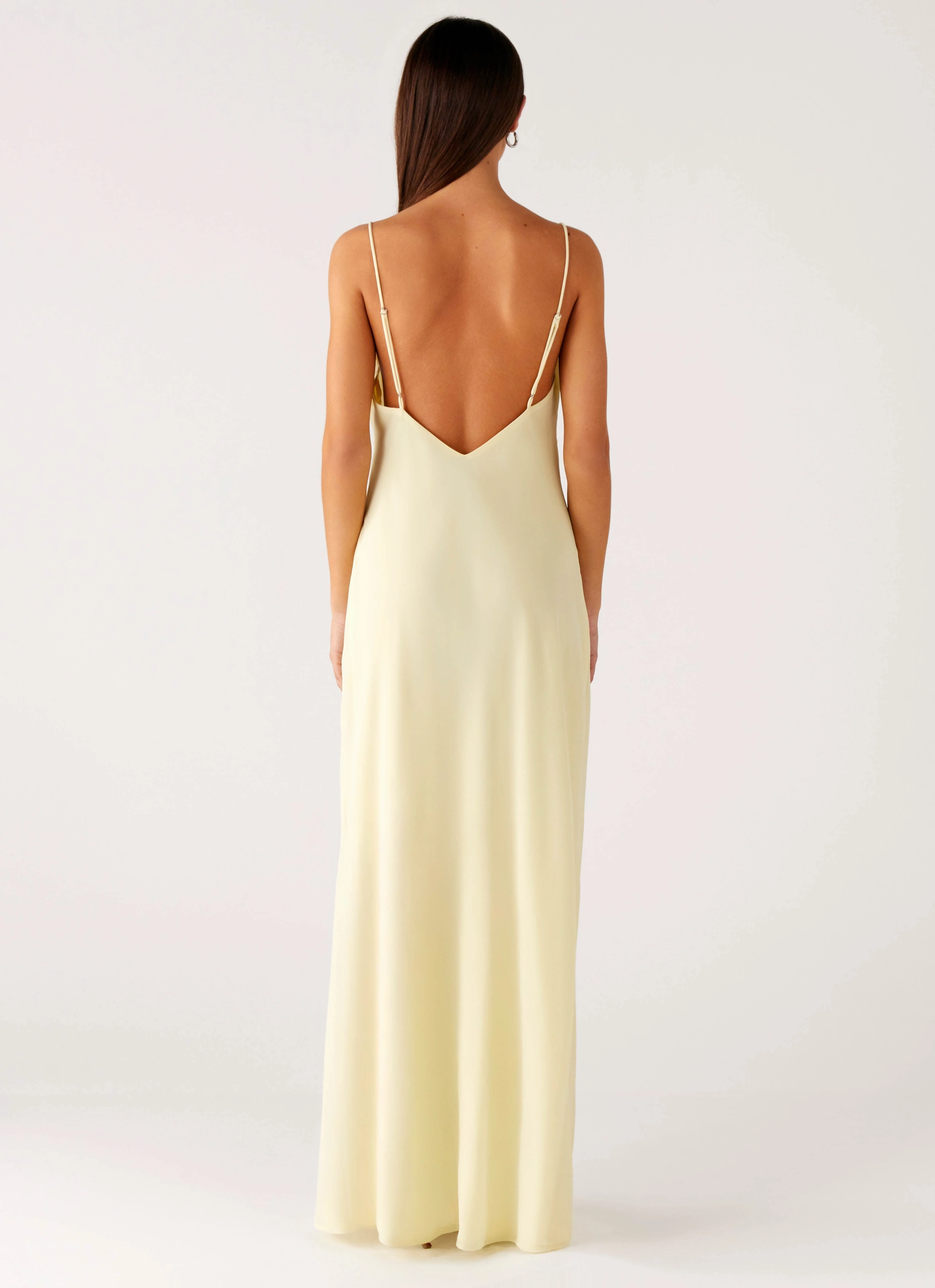 Oliana Maxi Dress - Yellow Stylish Pick