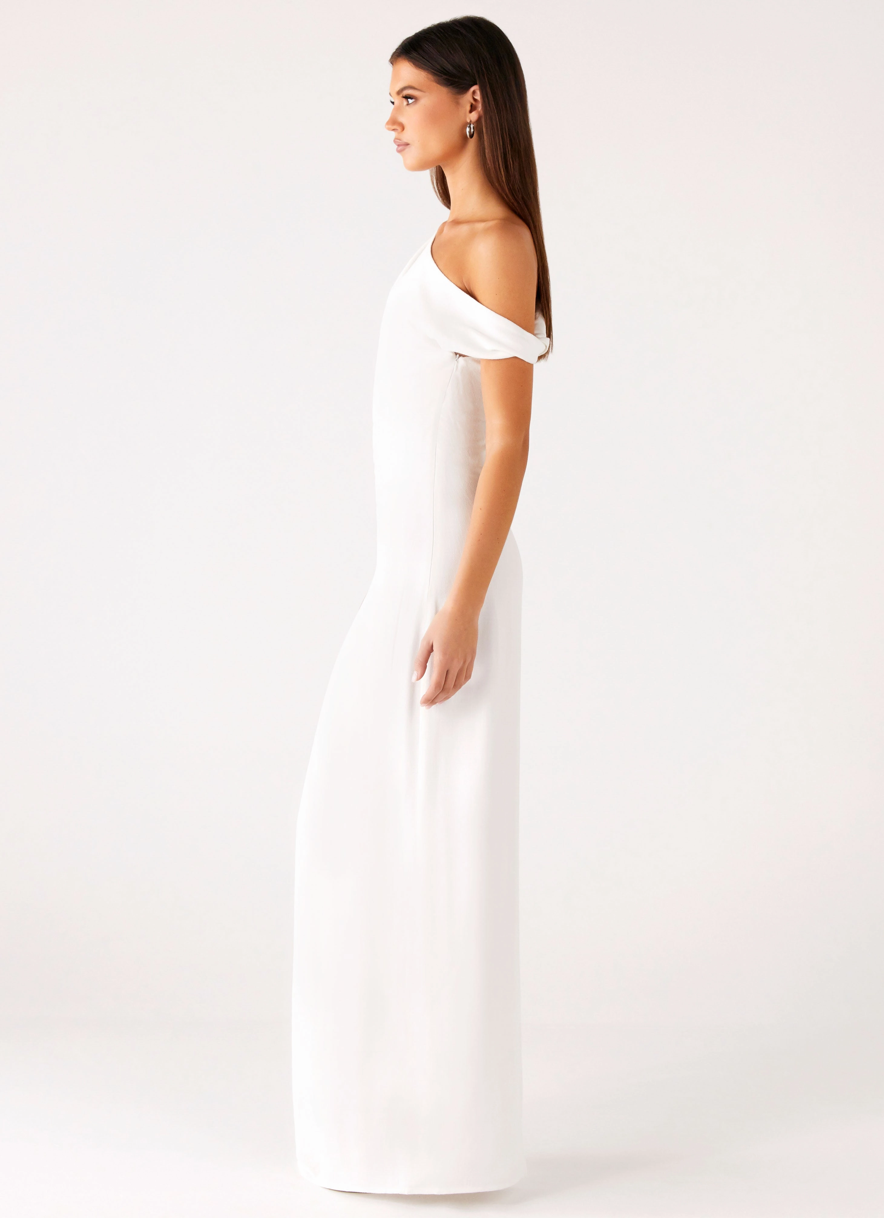 Mckenna Maxi Dress - White Calm Mood
