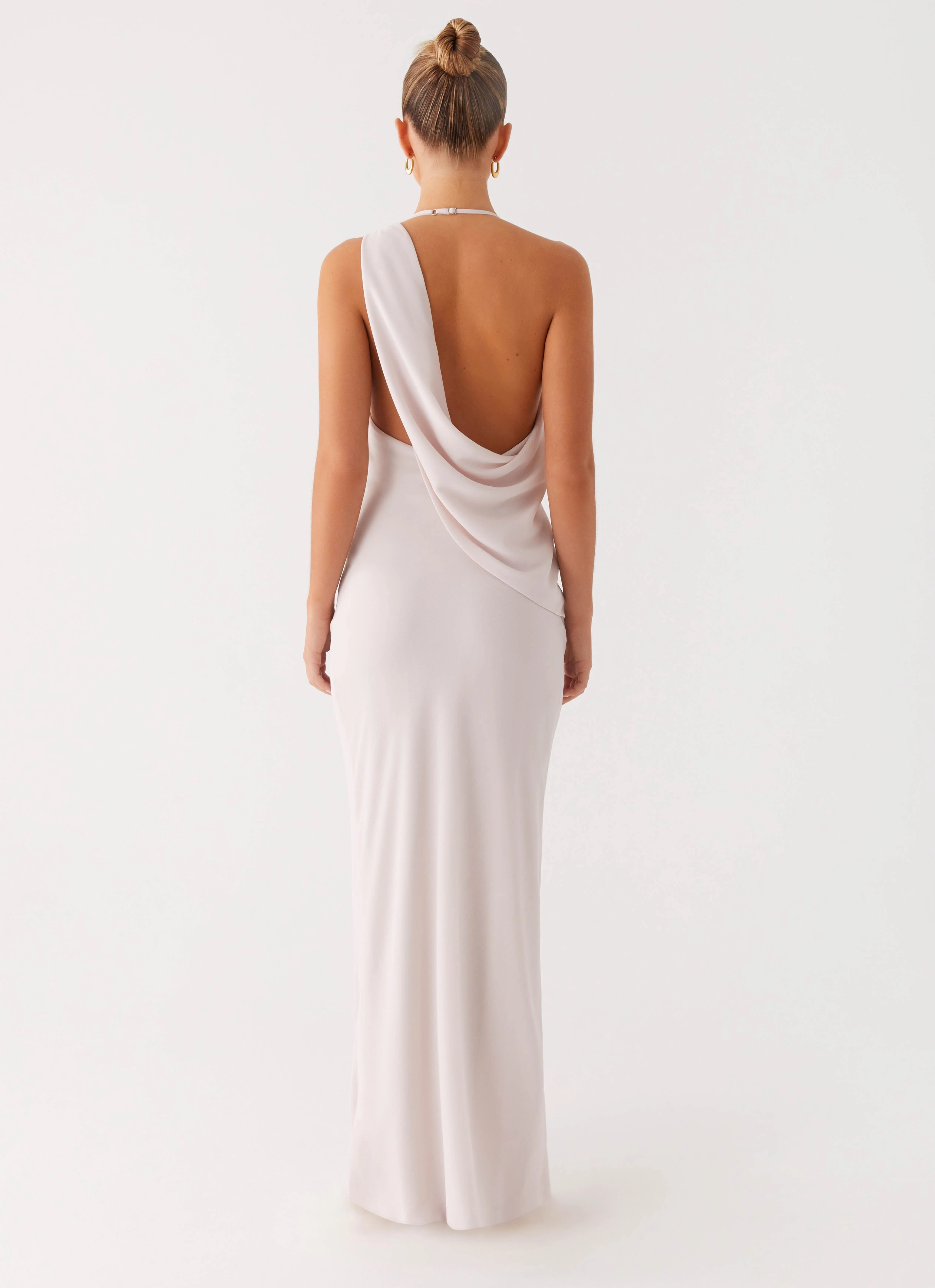 Muted Tones Opal Glow Maxi Dress - Off White