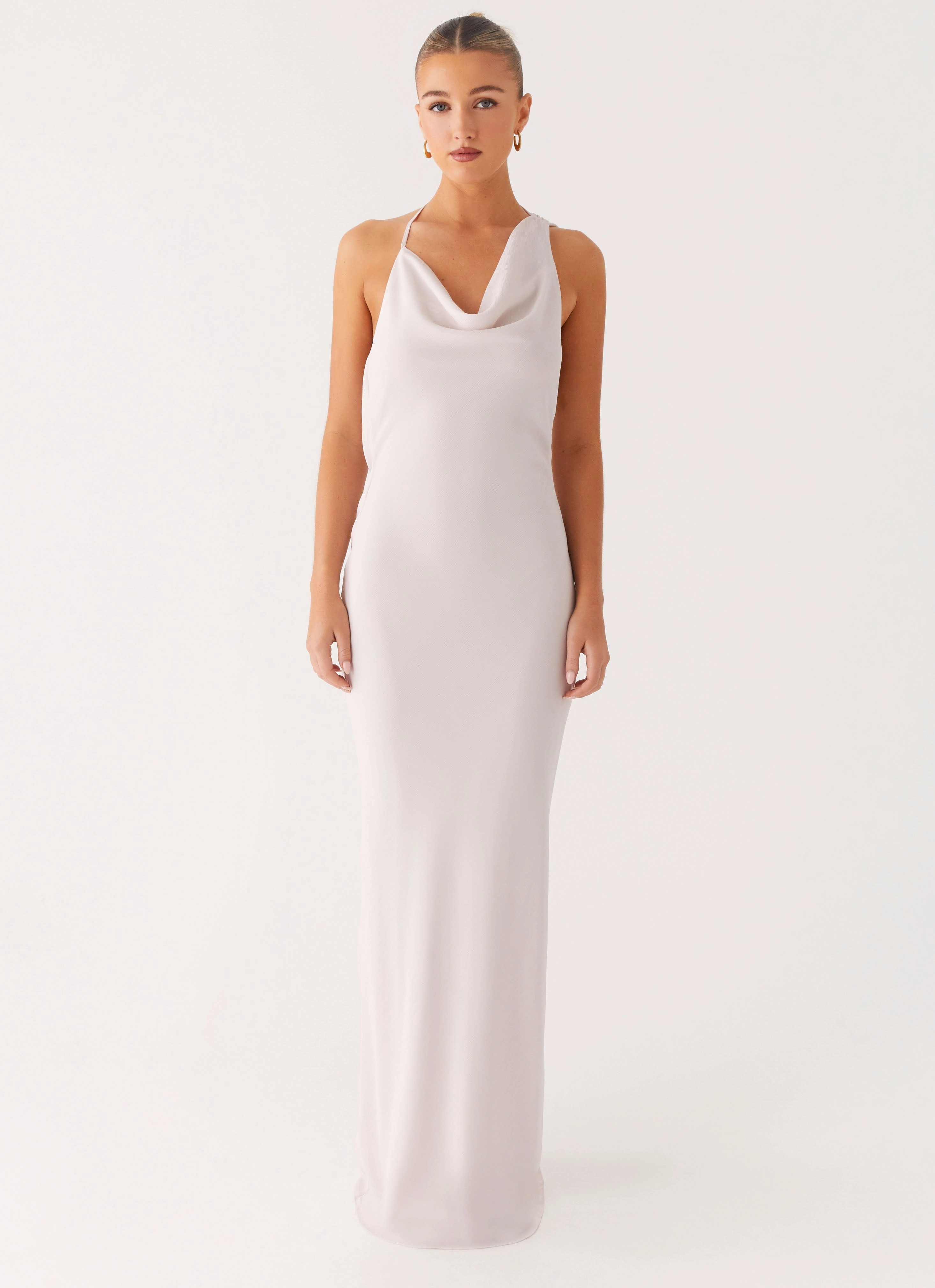 Tactile Feel Opal Glow Maxi Dress - Off White