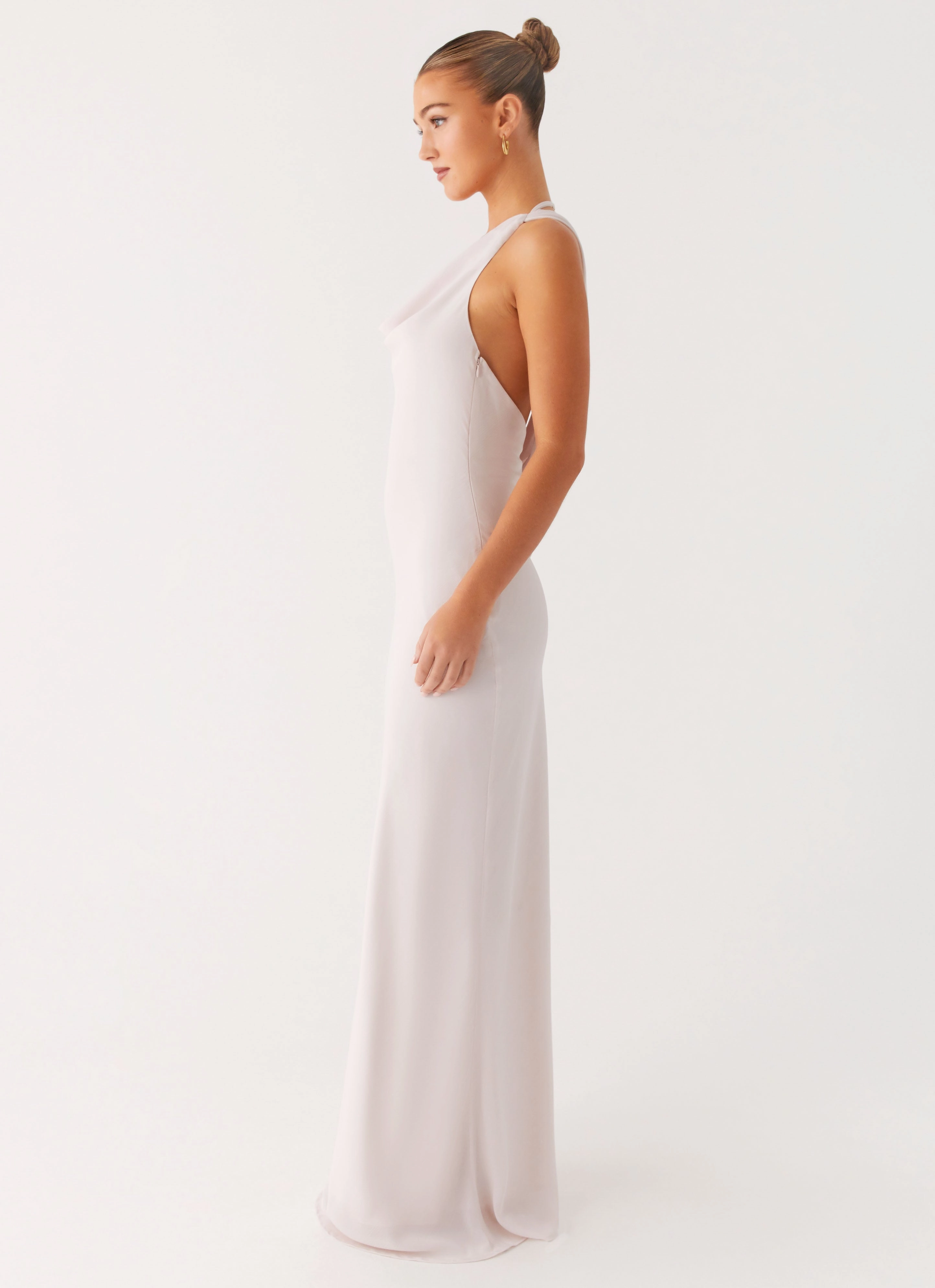Festive Wear Hot Now Opal Glow Maxi Dress - Off White