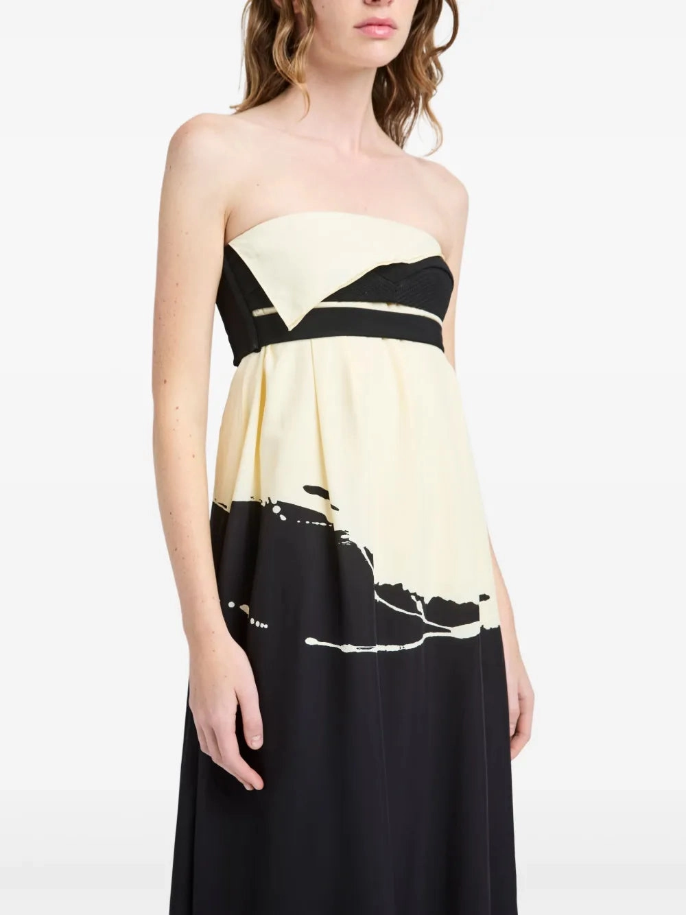 Mood Flex Ophelia Dress in Black Multi