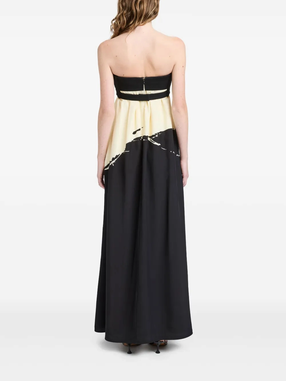 AbrasionResistant Finish FrictionResistant Fabric Ophelia Dress in Black Multi