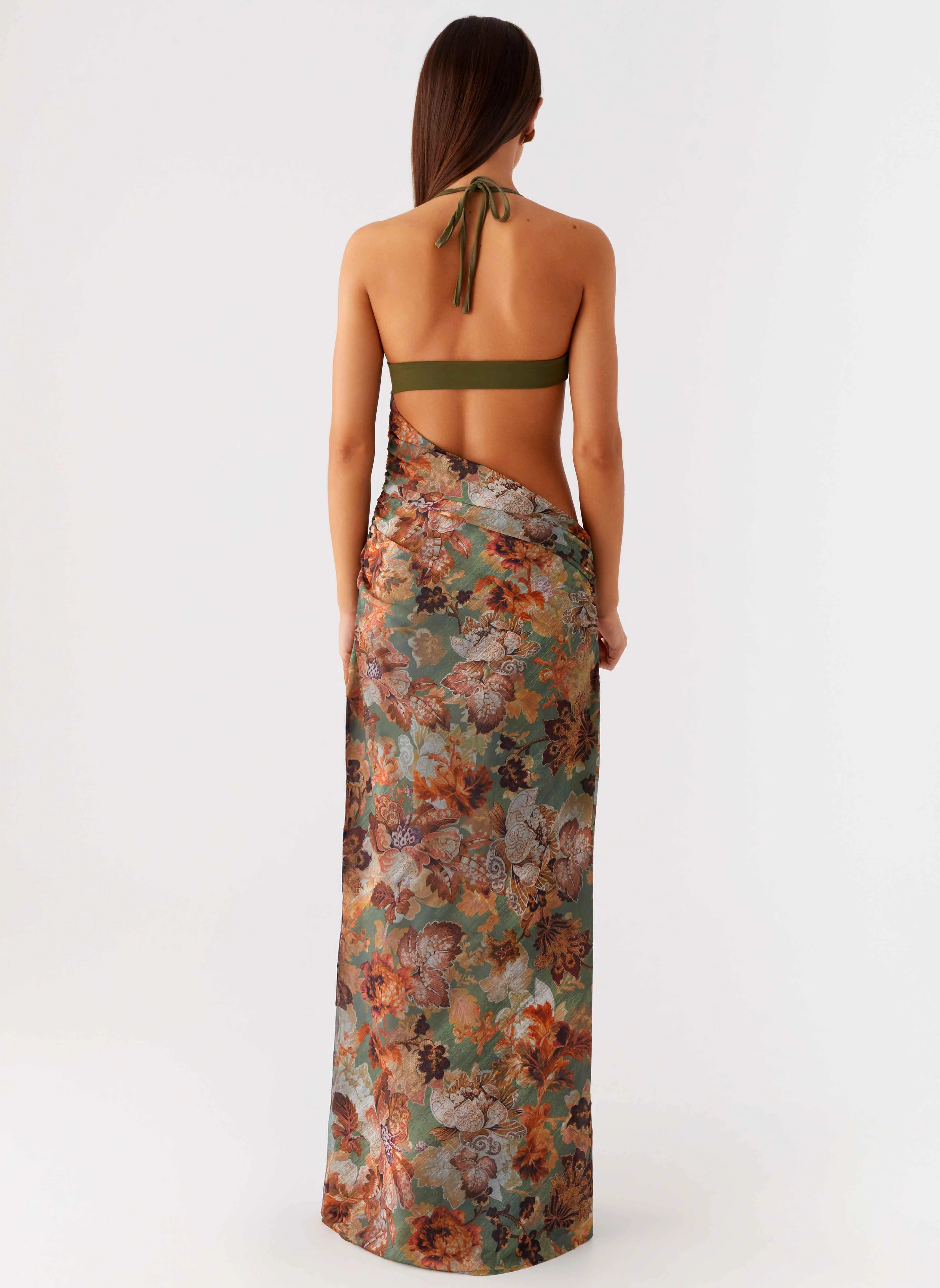 Overgrown Maxi Dress - Vintage Blossom Flattering and Effortless Pure Vibes