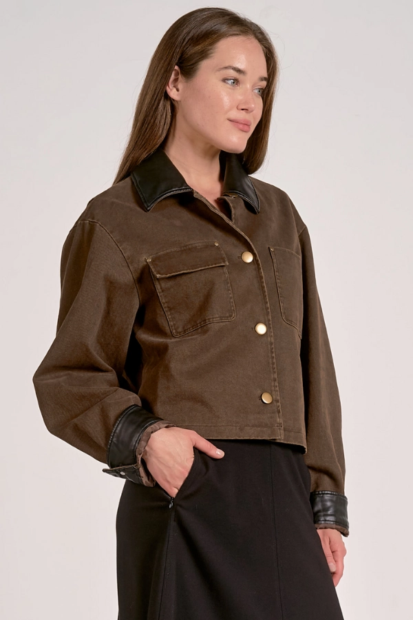 Classic Barn Jacket Anti Static Weave Technology