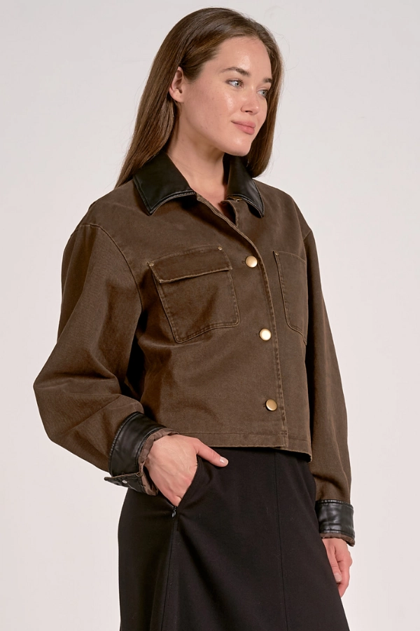 Classic Barn Jacket Odor Control Finish Fitted Shirt