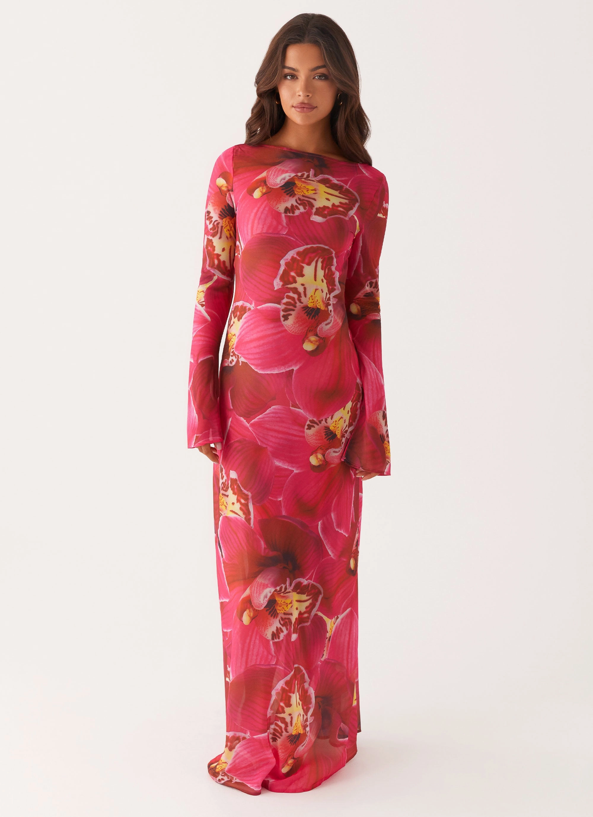 Lorde Maxi Dress - Orchid Pink Soft-Lining