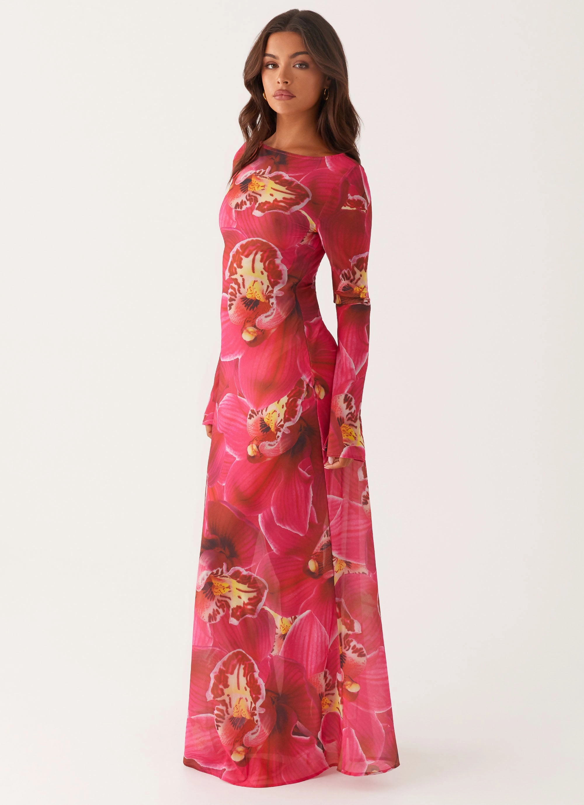 Lorde Maxi Dress - Orchid Pink Boxy-Style Winter Layer