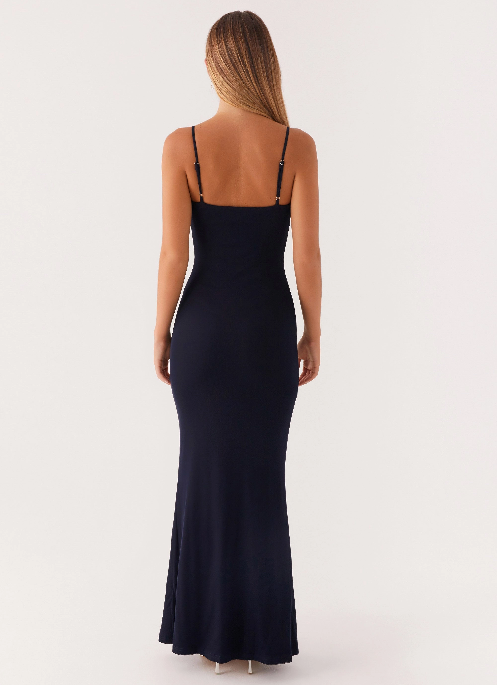 Sophisticated and Relaxed Part Of You Maxi Dress - Navy