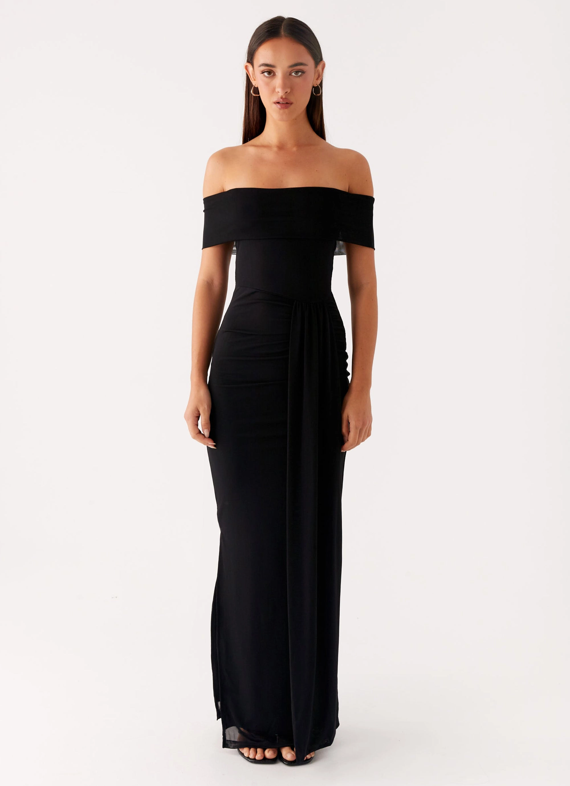 Bold Fashion Aileen Maxi Dress - Black