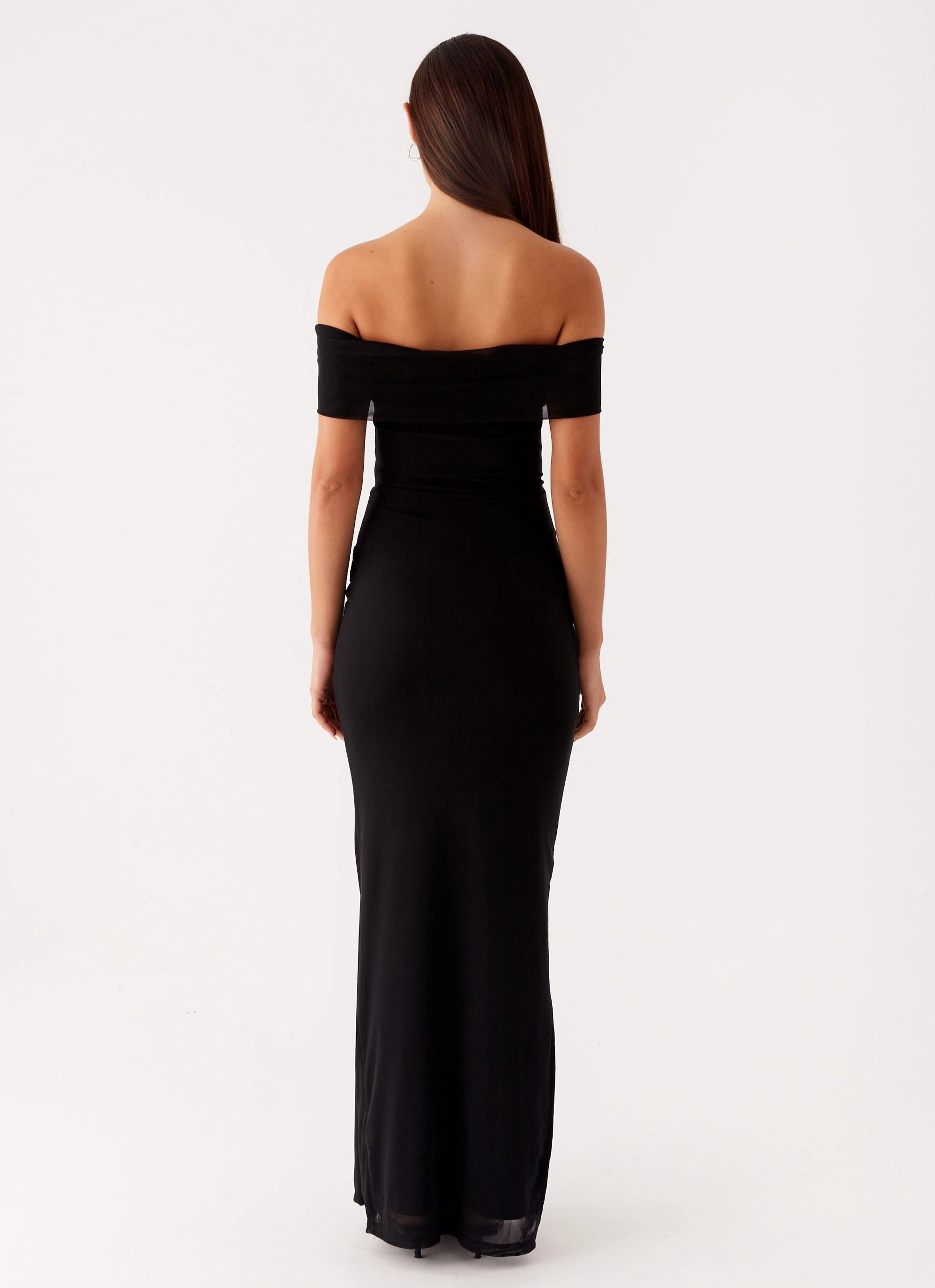 Aileen Maxi Dress - Black Flattering Look Wear
