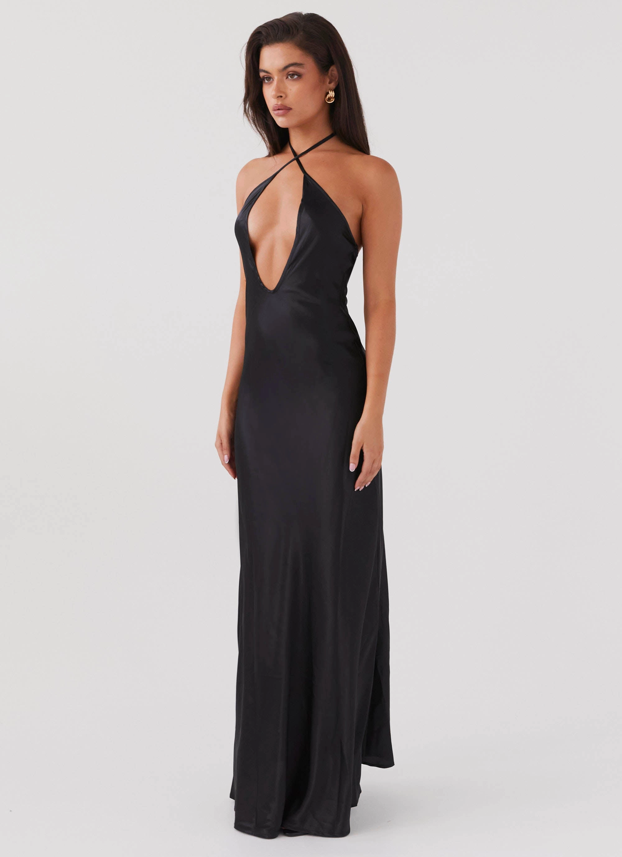 Relax Appeal Noir Symphony Maxi Dress - Black