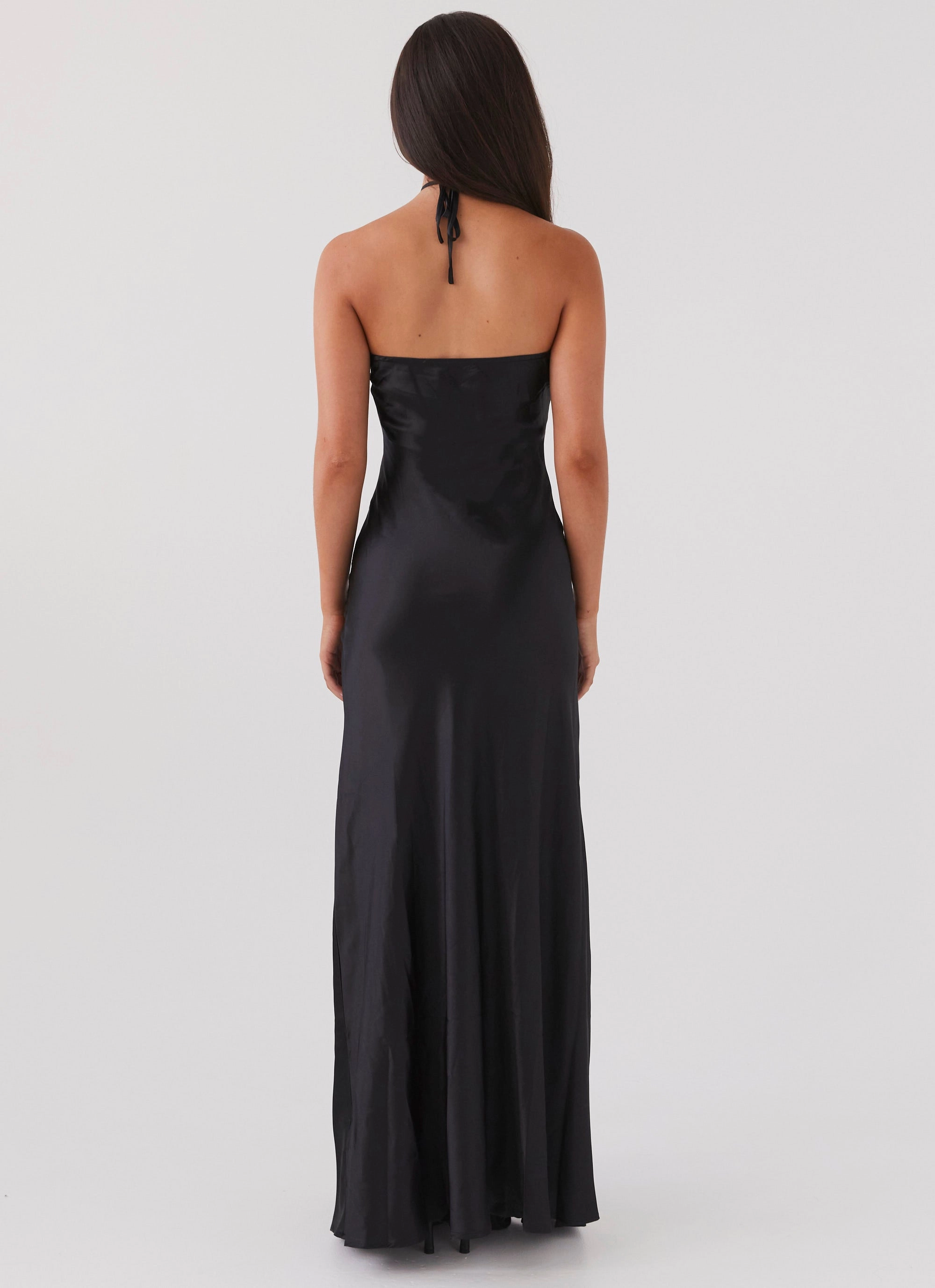 Noir Symphony Maxi Dress - Black Special-Edition