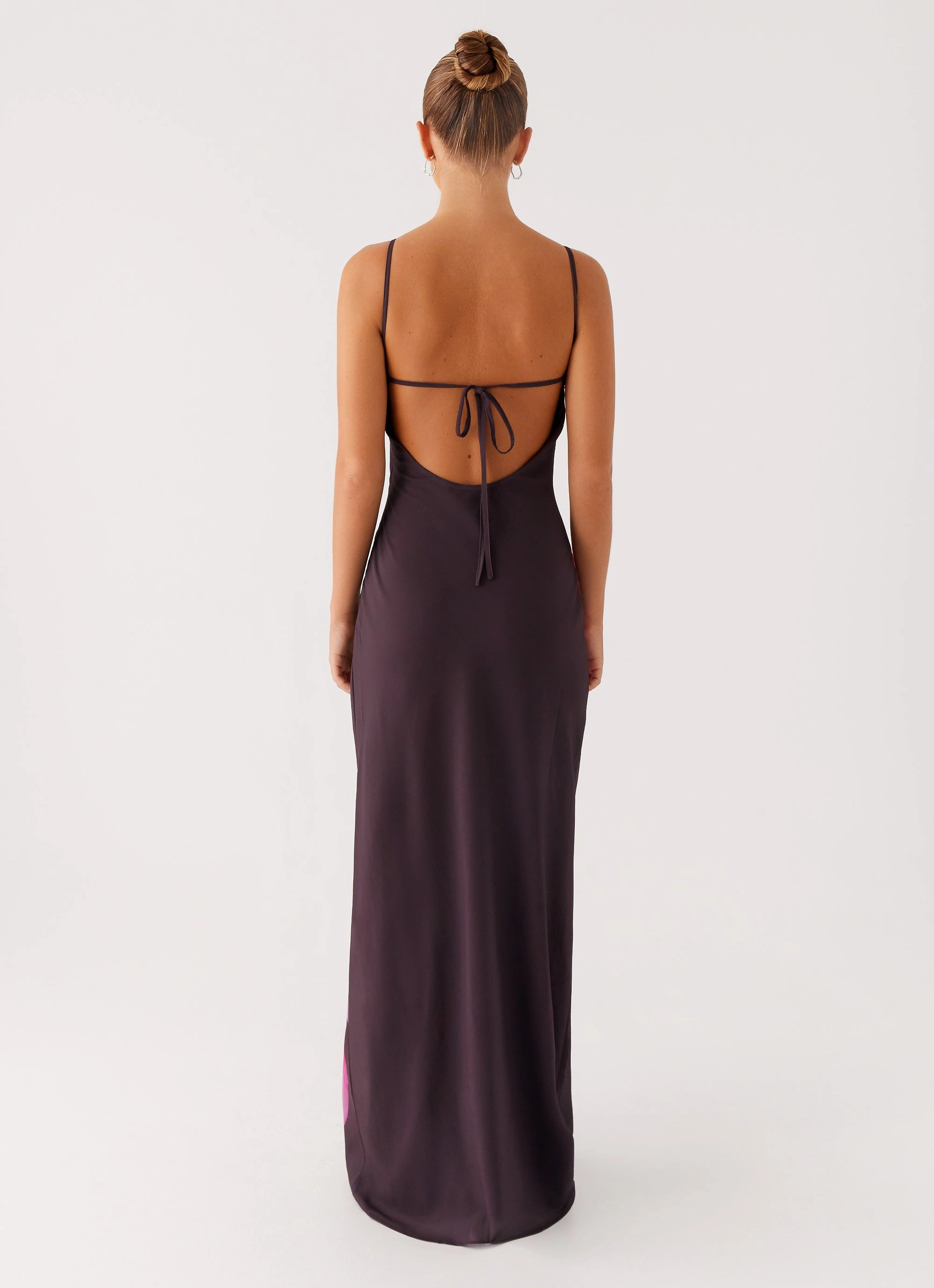 Resort Ready Fall Style Griselda Maxi Dress - Dark Chocolate