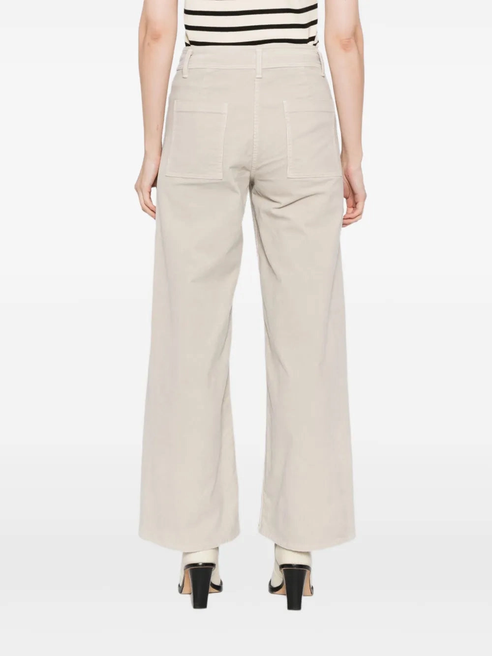 Casual Essentials Megan Pant in Gesso
