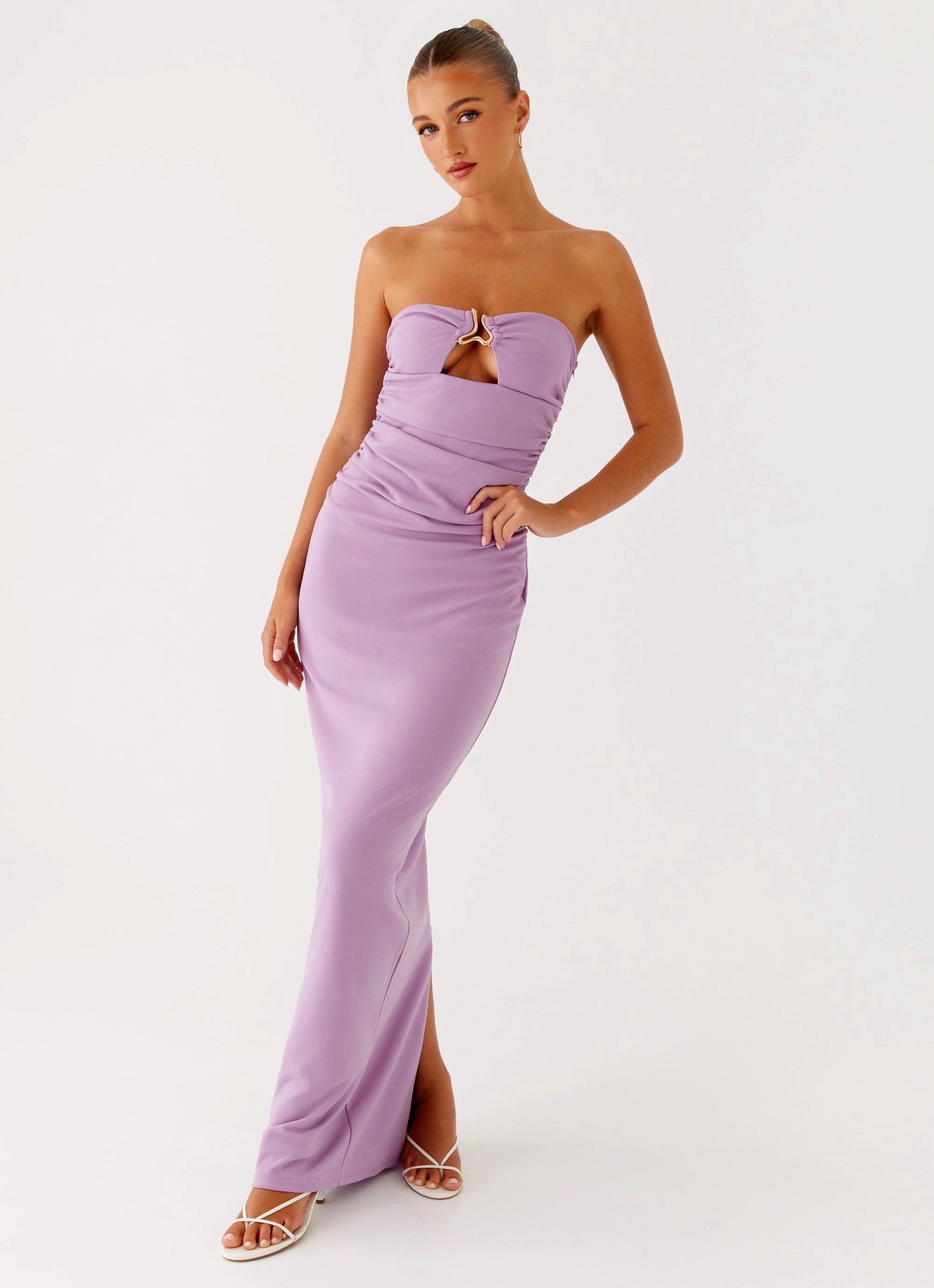 Eryn Maxi Dress - Lilac Social Ease Comfort First