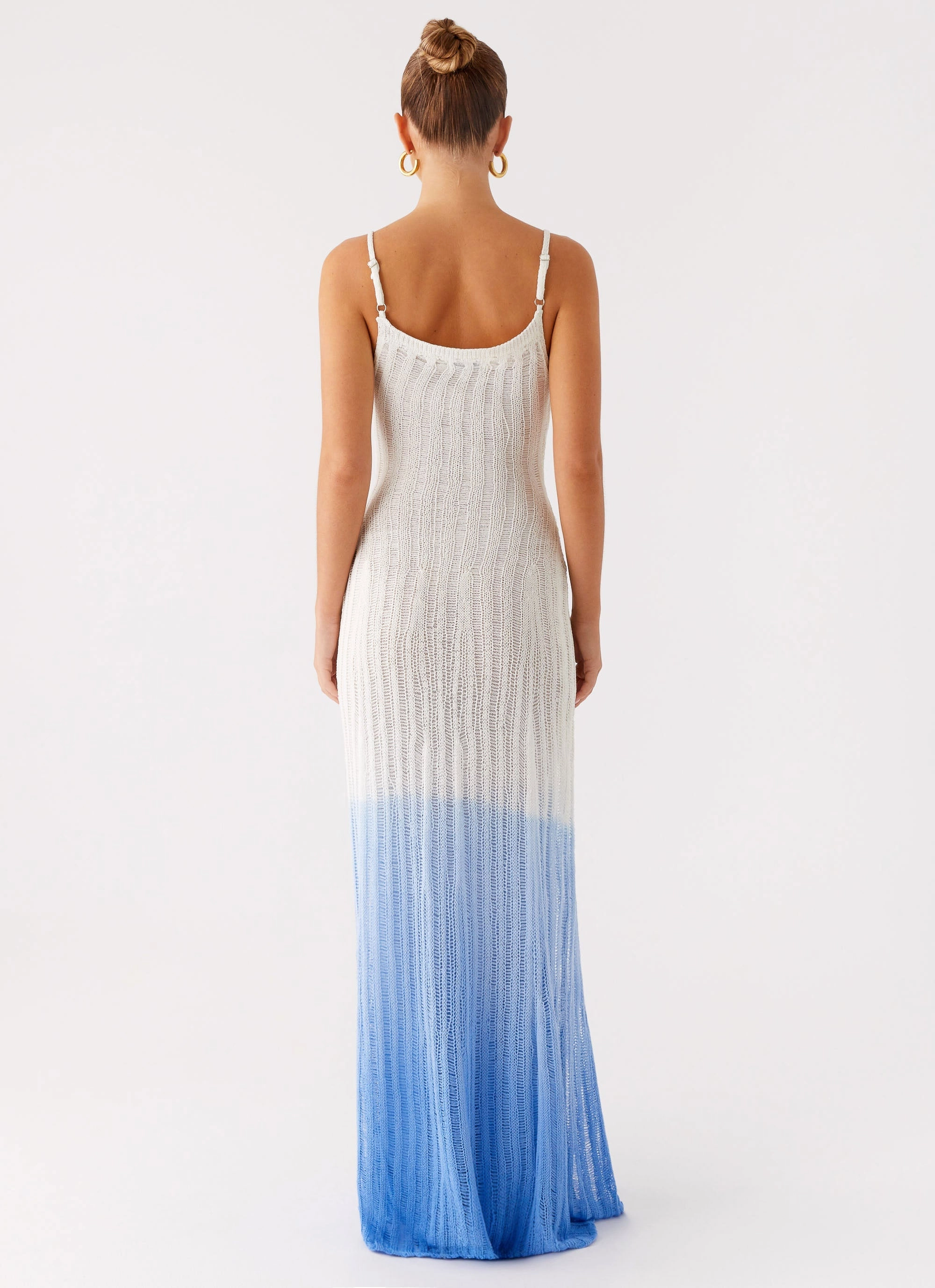 Kiki Maxi Dress - Ombre Blue Walk Mood