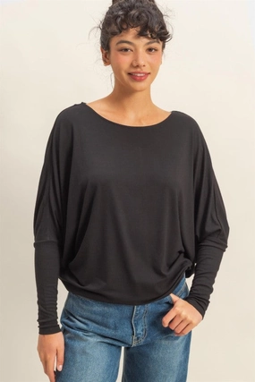 Anna Dolman Long Sleeve Top harmonious
