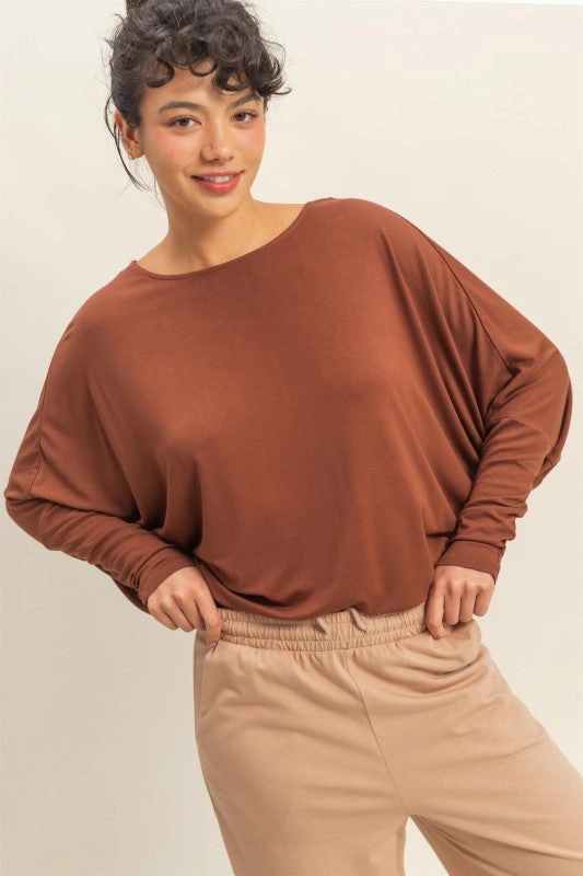 Abrasion Resistant Fabric large scale projects Anna Dolman Long Sleeve Top