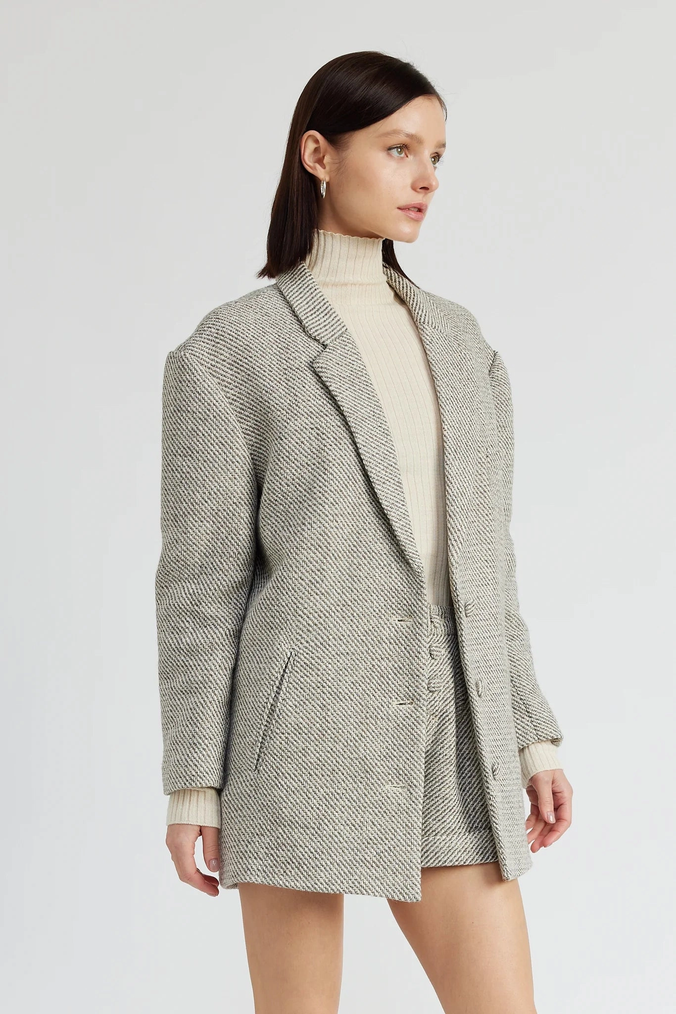 Bound Seam Finish Eco friendly materials Jeryl Blazer