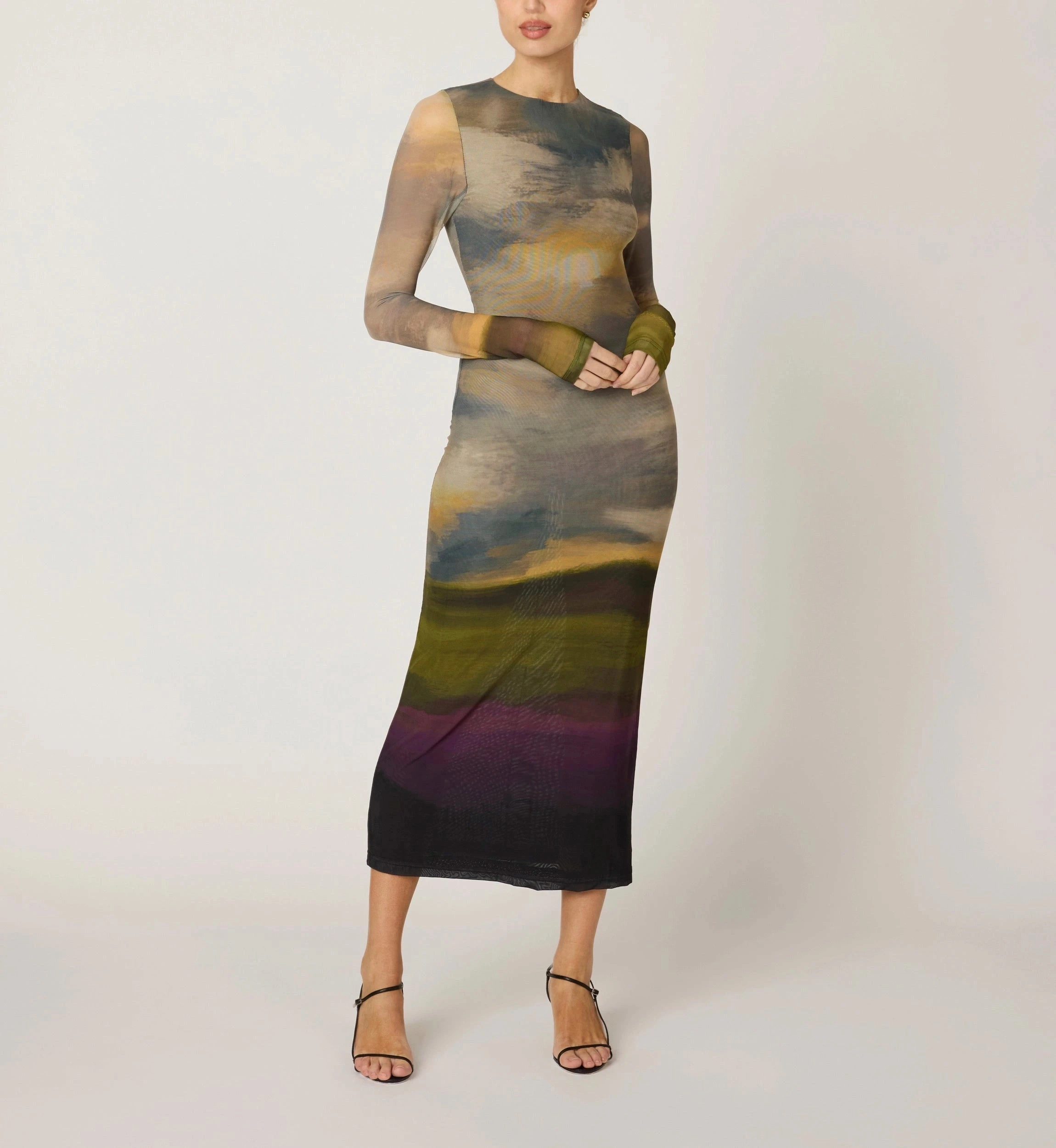 Smart Vibe Cool Elegance Persephone Ankle Dress | San Bartolo