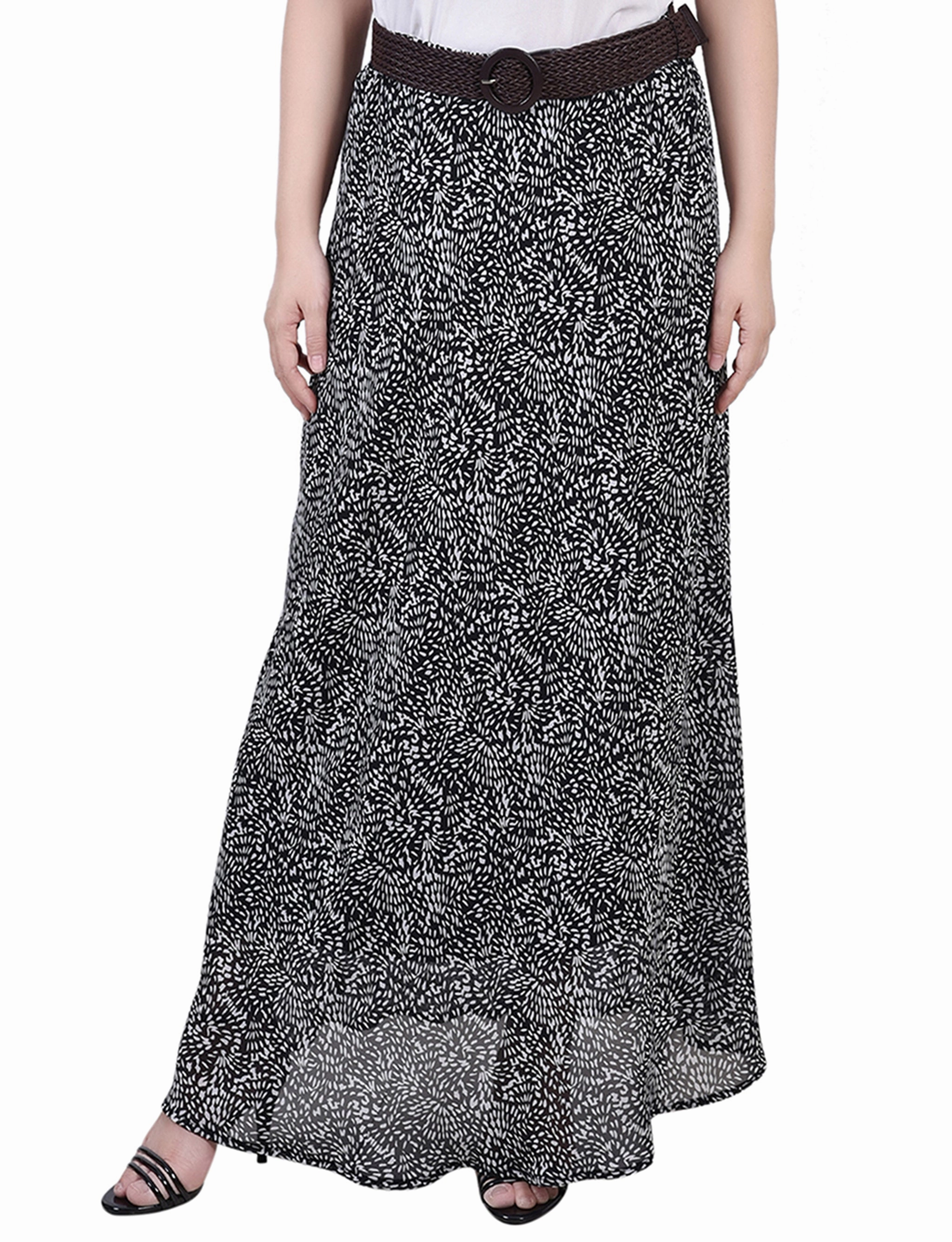 Petite Chiffon Maxi Skirt birthday party Non Irritating Texture