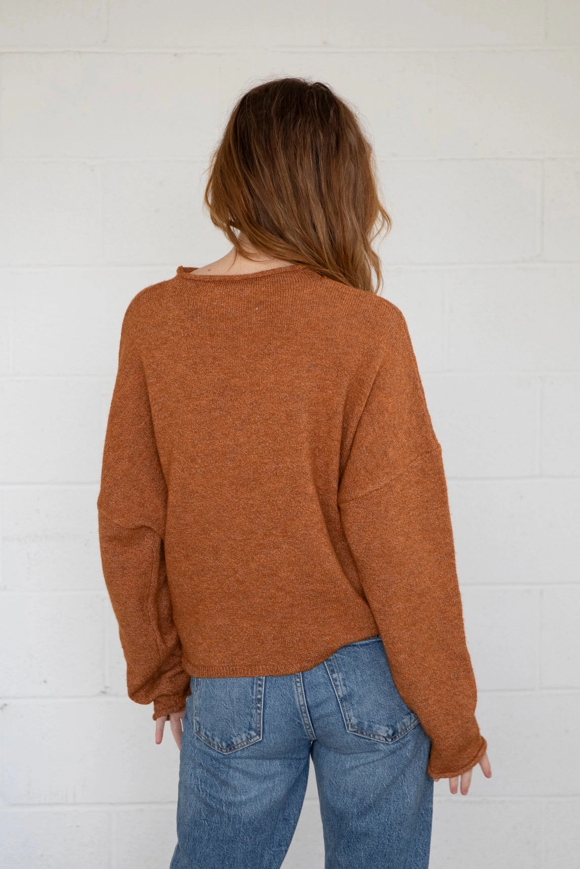 Trendy Warmth Anti Pilling Piper Cardigan - Rust