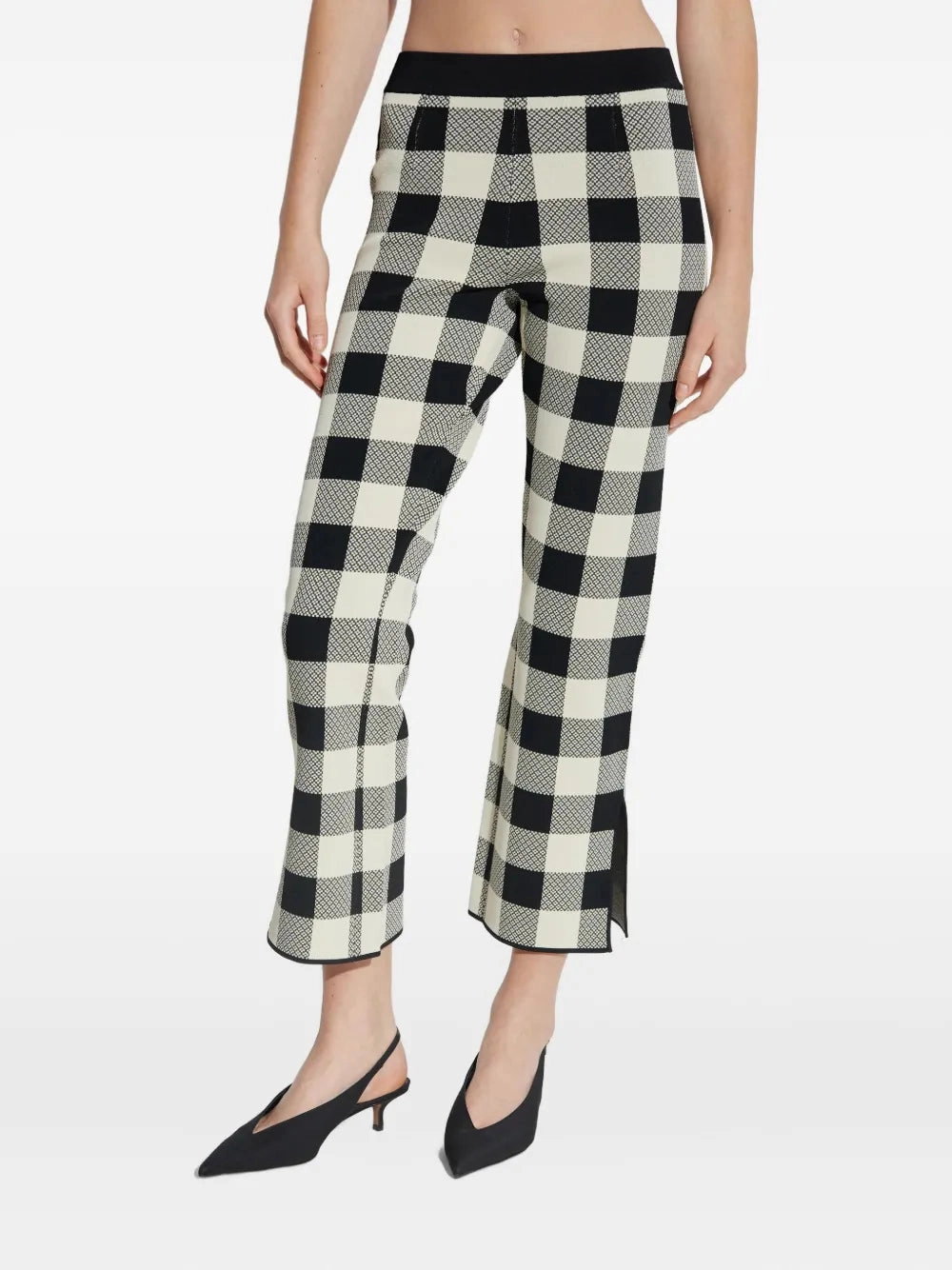 Pippa Pants in Heritage Plaid Adjustable Drawcord elastic waistband