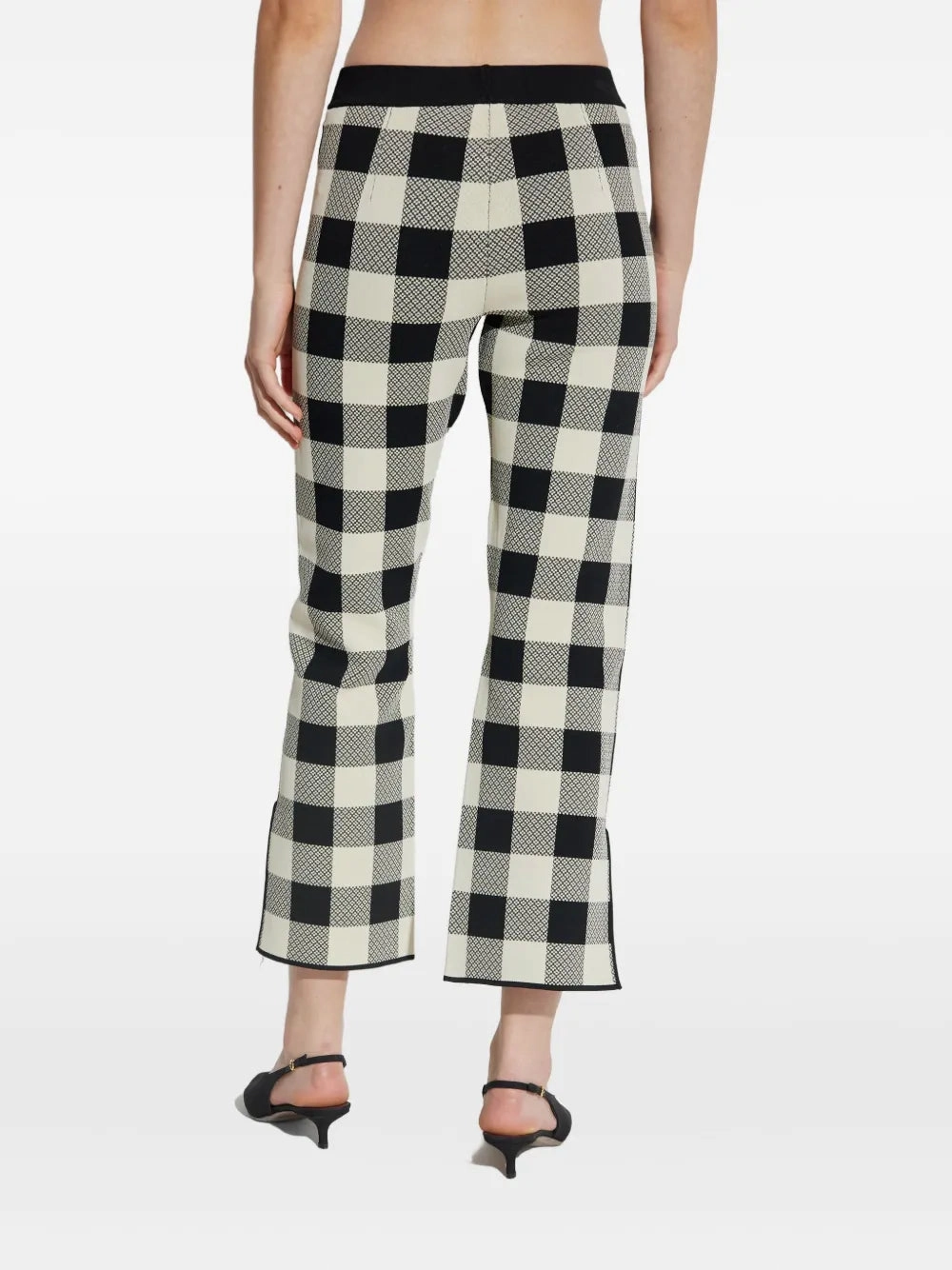 Ripped design Pippa Pants in Heritage Plaid