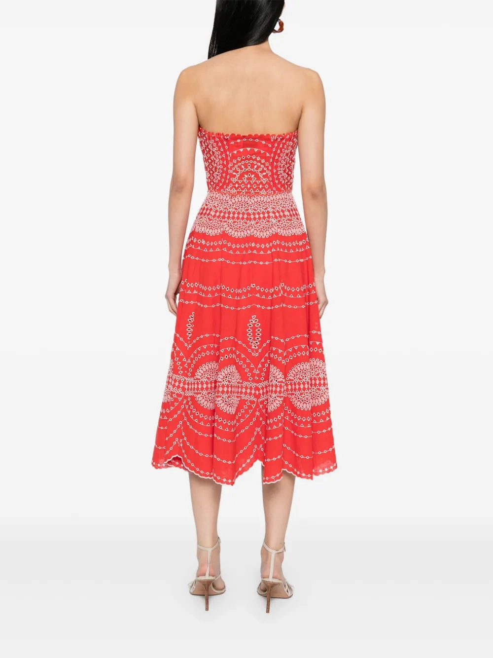 Casual Style SustainableBlend Iris Long Dress in Red