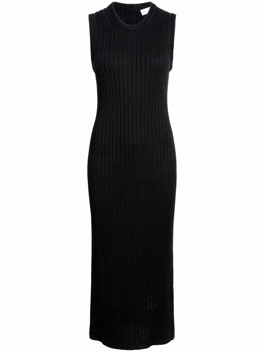 Dew Glow Leighton Knit Dress in Black