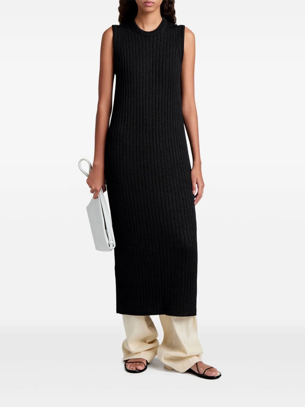 Leighton Knit Dress in Black Graduation-Event