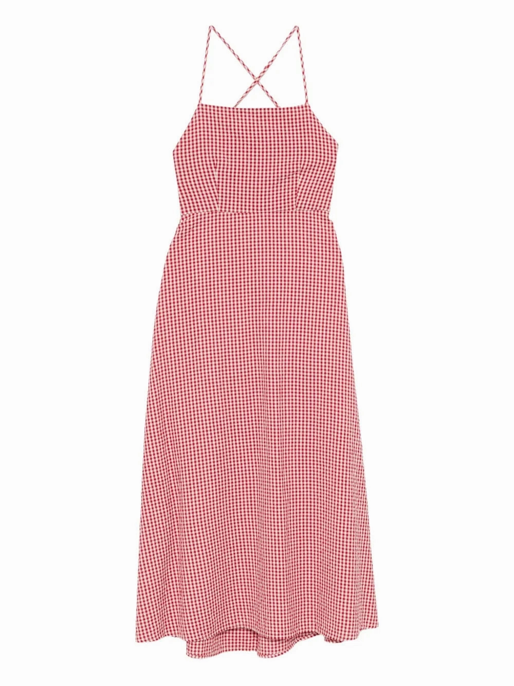 Lori Dress in Red Gingham Contemporary Wear
