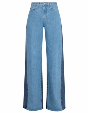 L??AGENCE Beau T-Seam Wide Leg Jeans in Paso Casual Classic Staple Piece