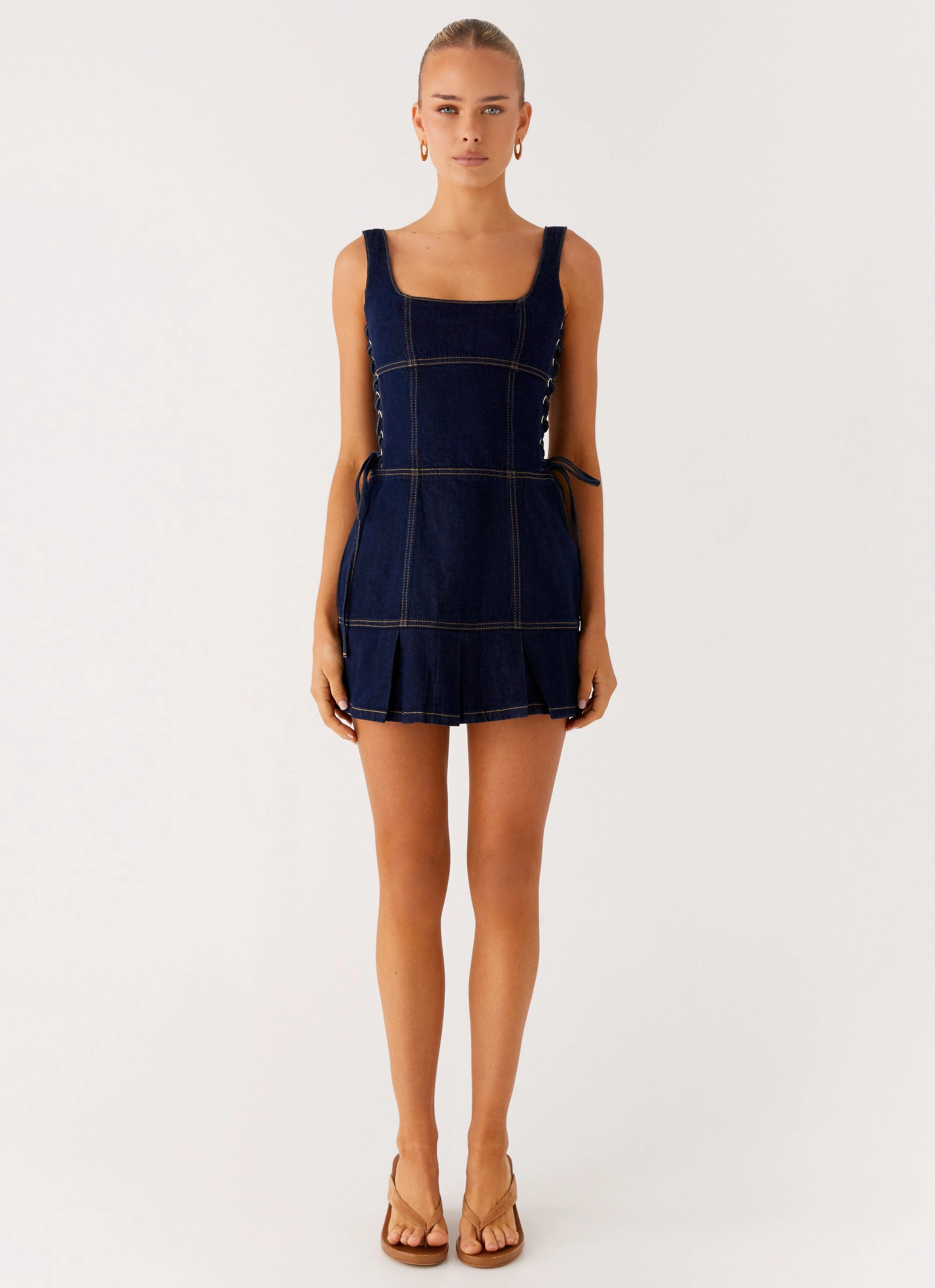 Motion Light Preston Mini Dress - Indigo