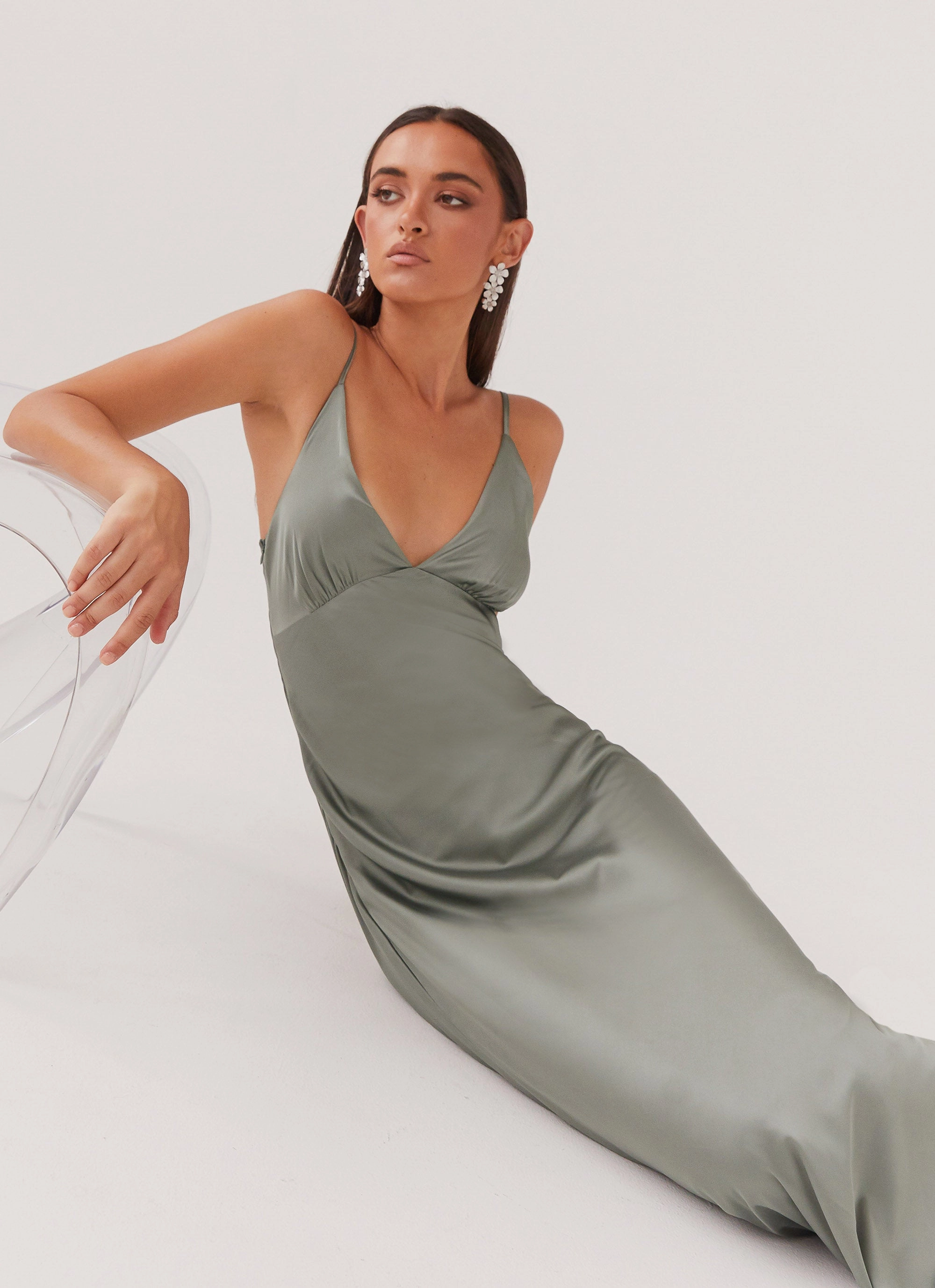 Sorrento Sun Maxi Dress - Teal Minimal Fit perfect for events