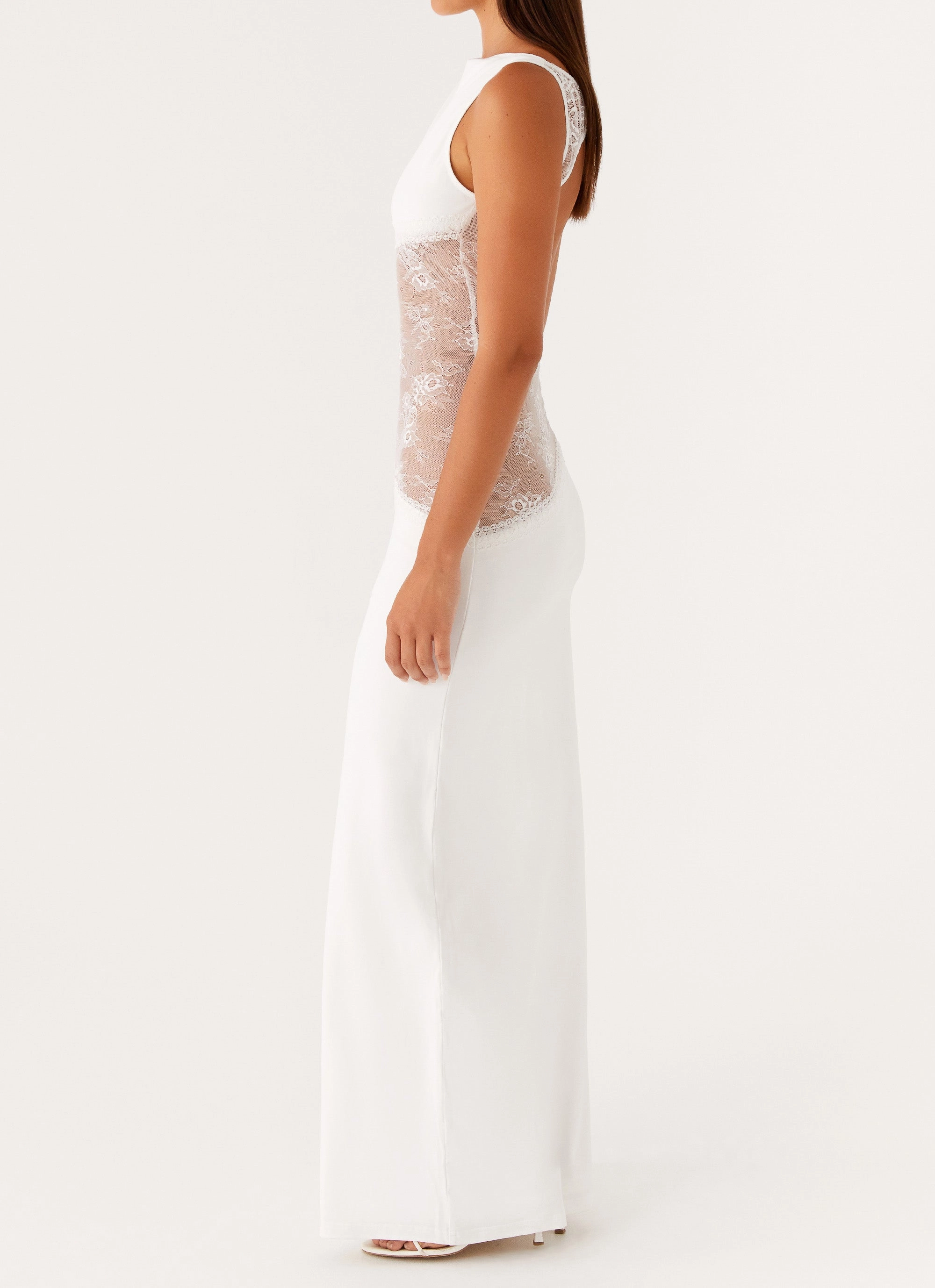 Practical work-to-play piece Day Chic Lucinda Maxi Dress - White